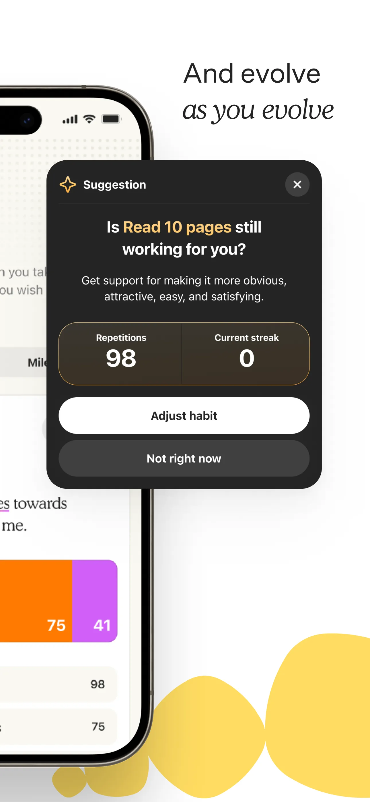 Atoms - from Atomic Habits iphone screenshot 5