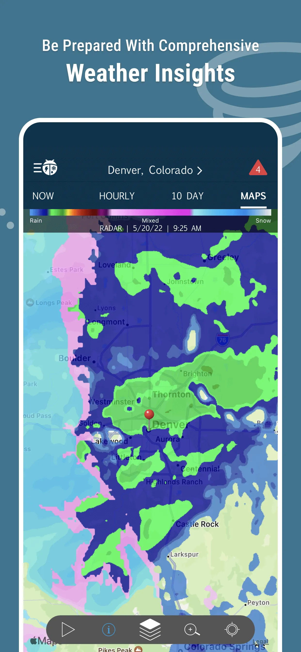 WeatherBug – Weather Forecast iphone screenshot 6
