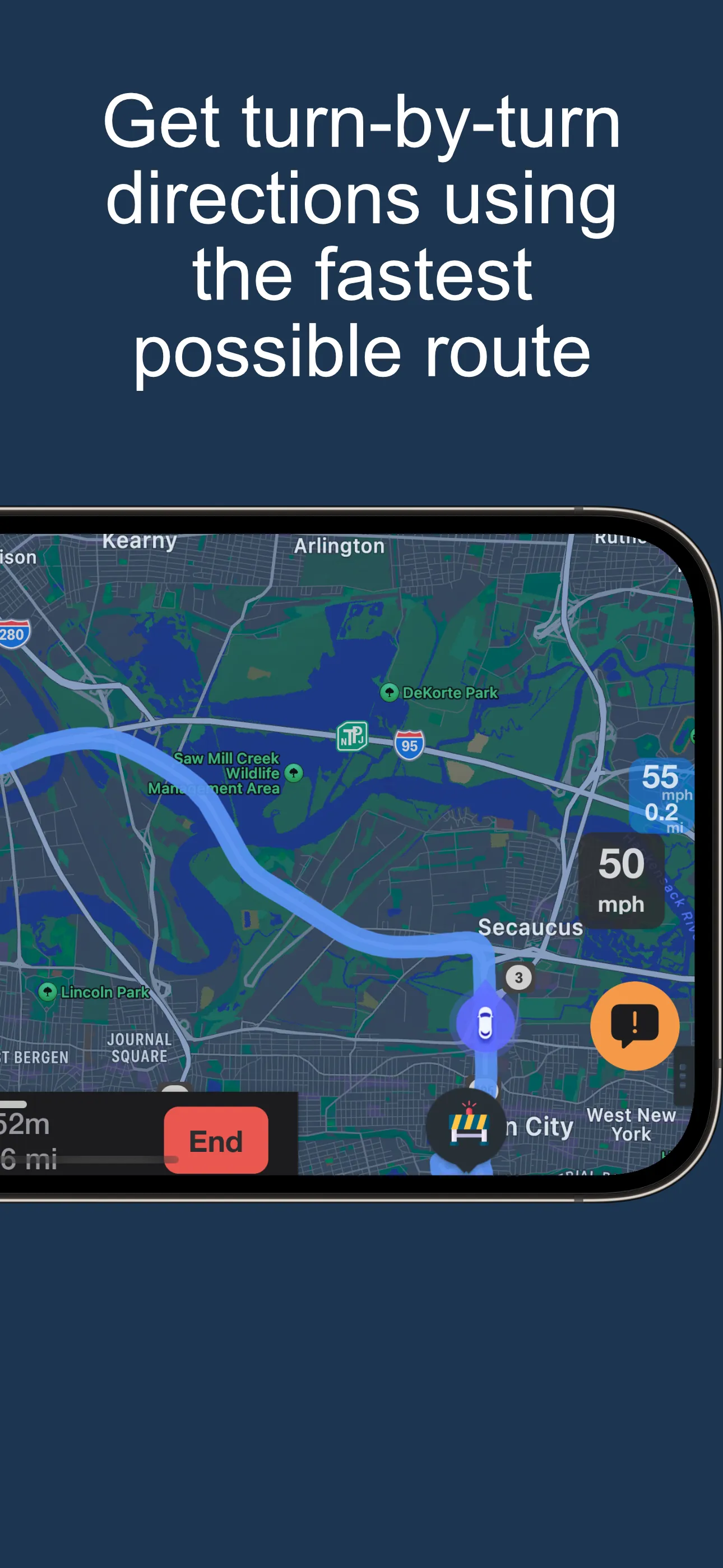 Traffie Navigation & Traffic iphone screenshot 2
