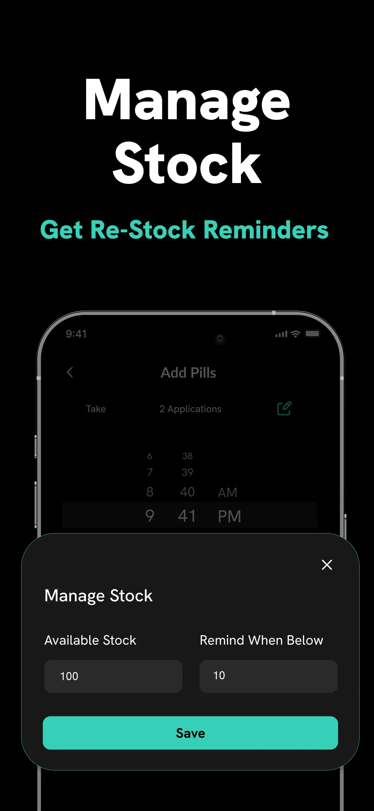 Medicine Reminder - PillZ iphone screenshot 4