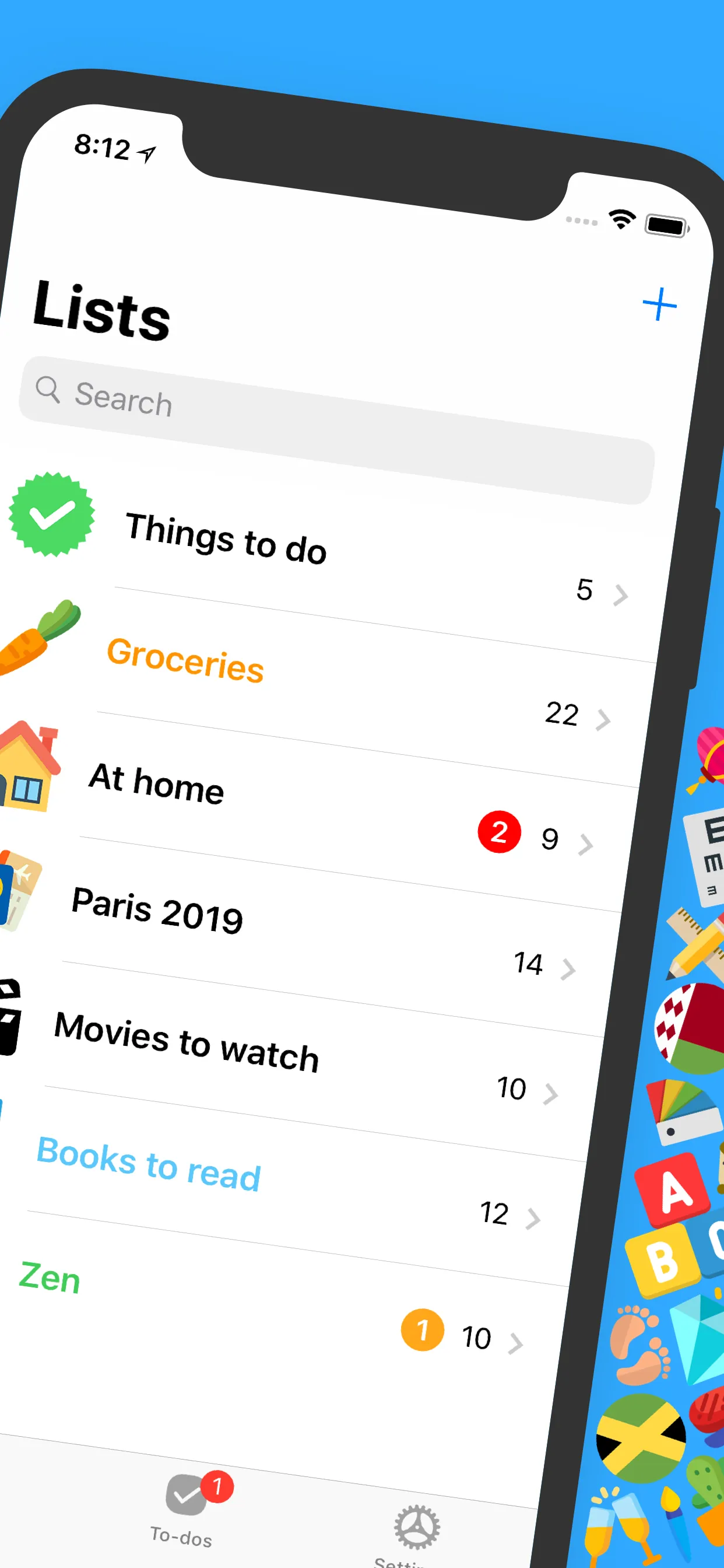 Pocket Lists iphone screenshot 3
