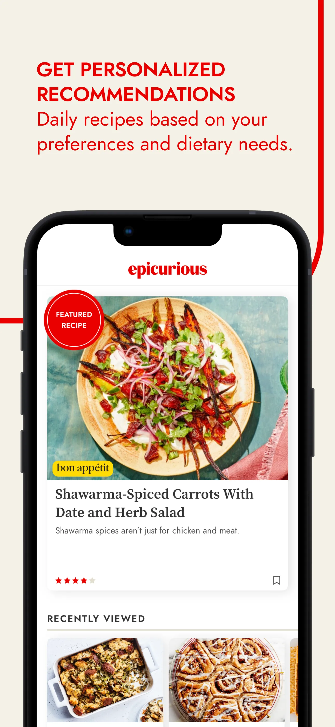 Epicurious iphone screenshot 3