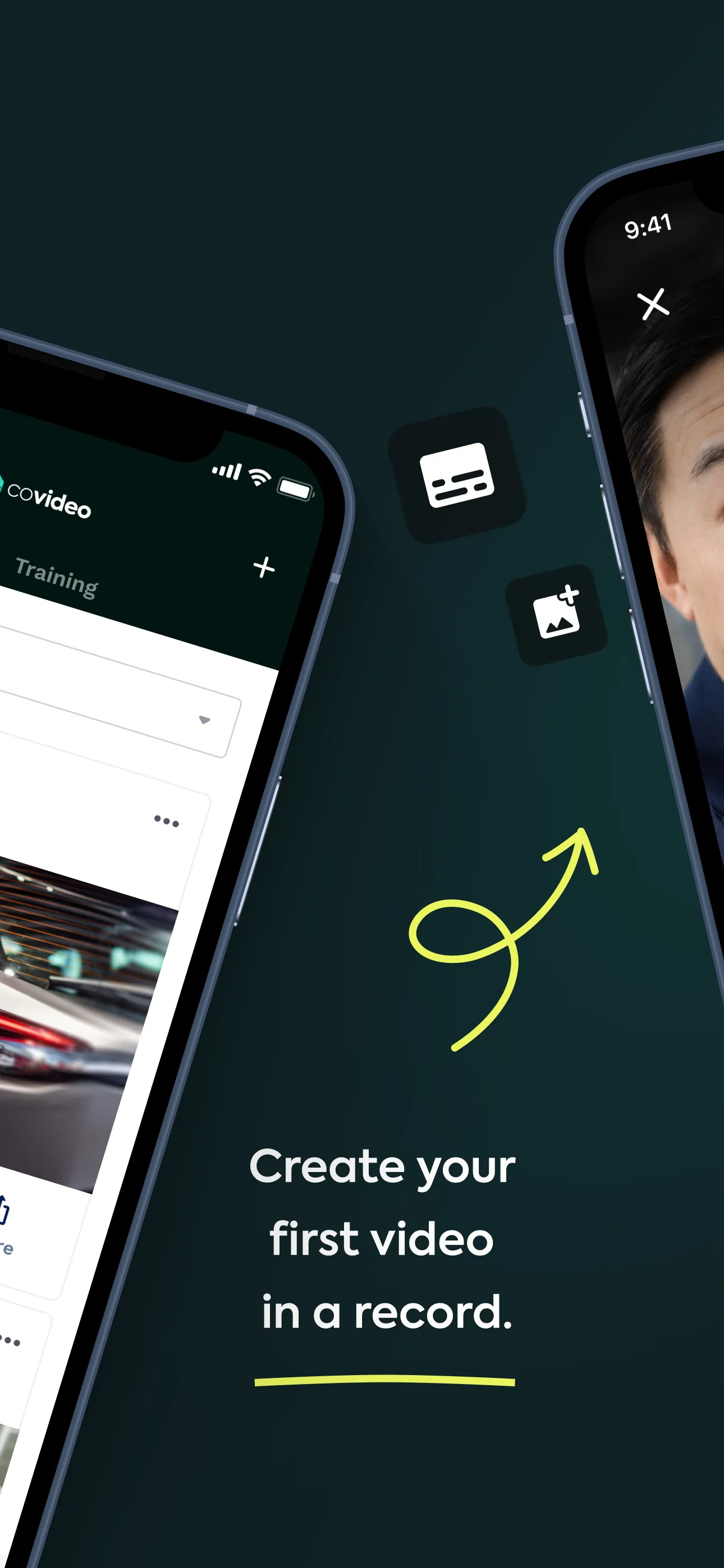 Covideo iphone screenshot 2