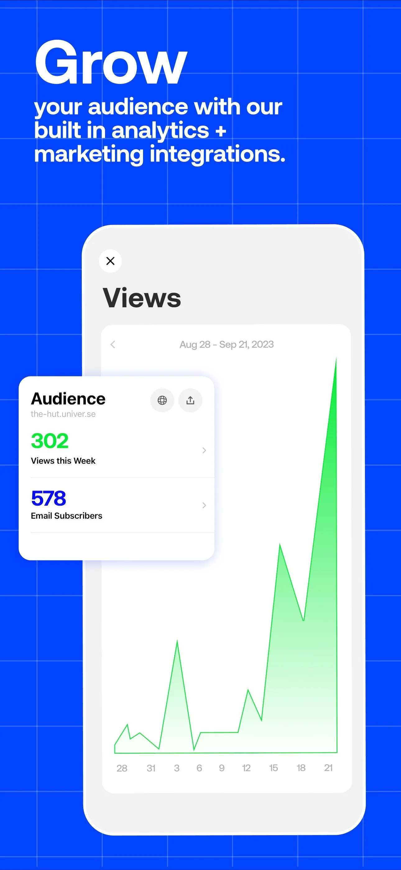 Universe — Website Builder iphone screenshot 7
