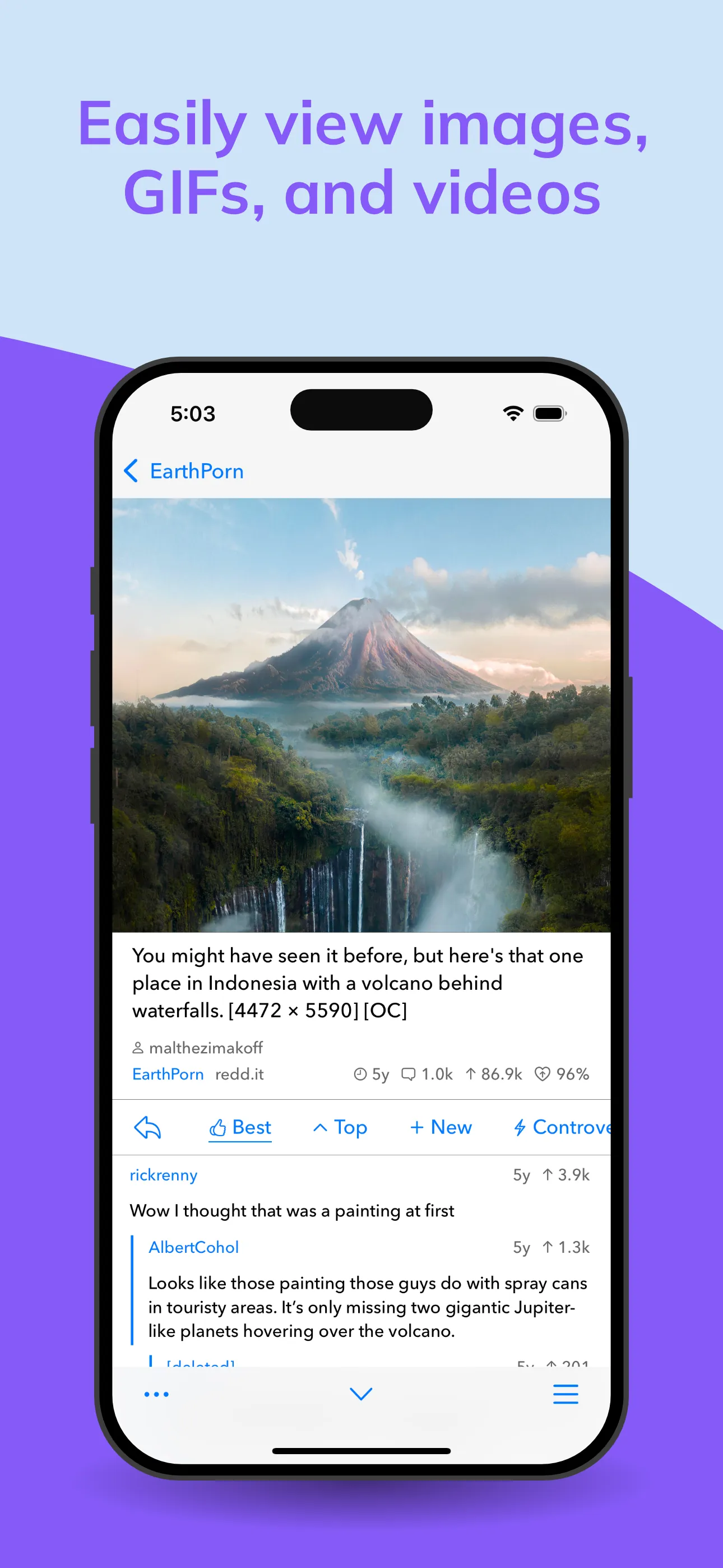Narwhal for Reddit iphone screenshot 6
