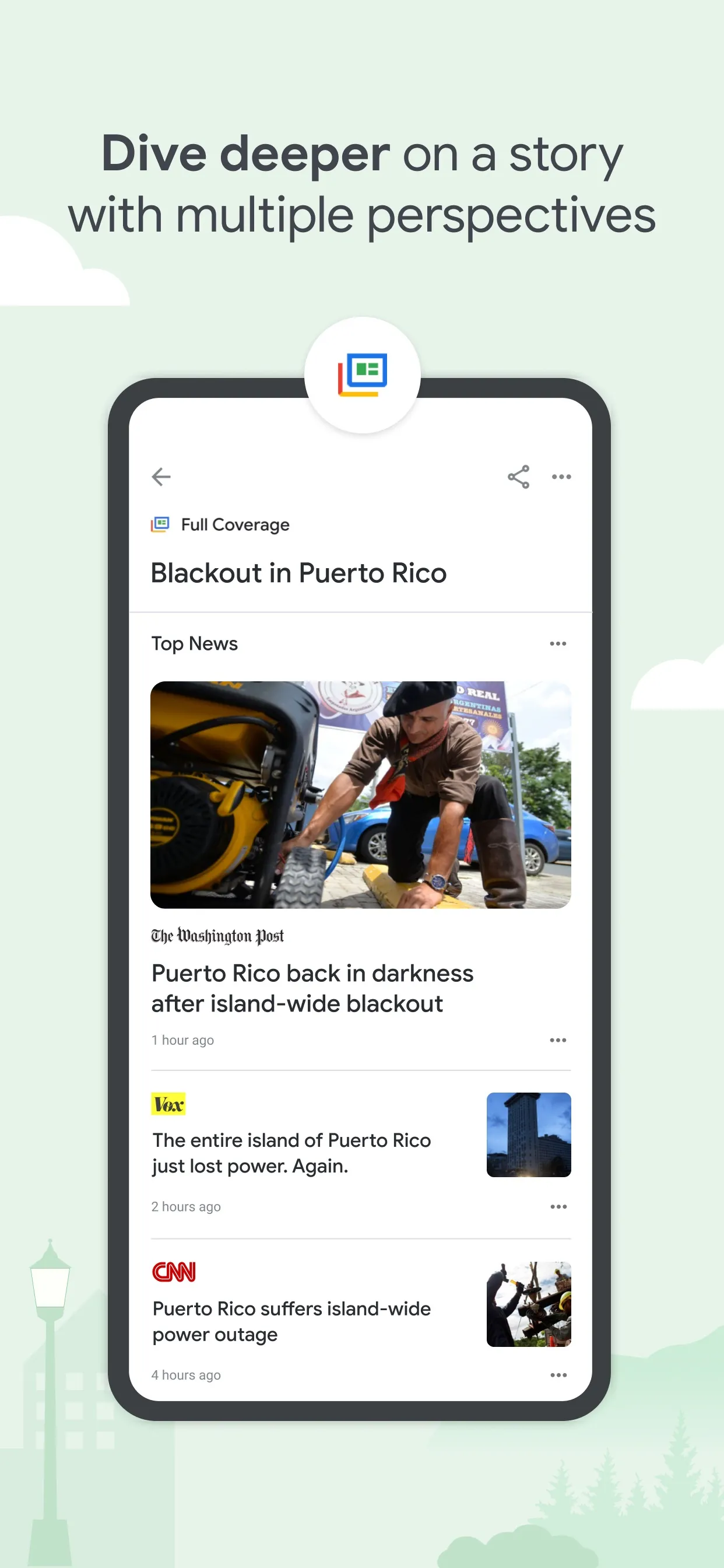 Google News iphone screenshot 3