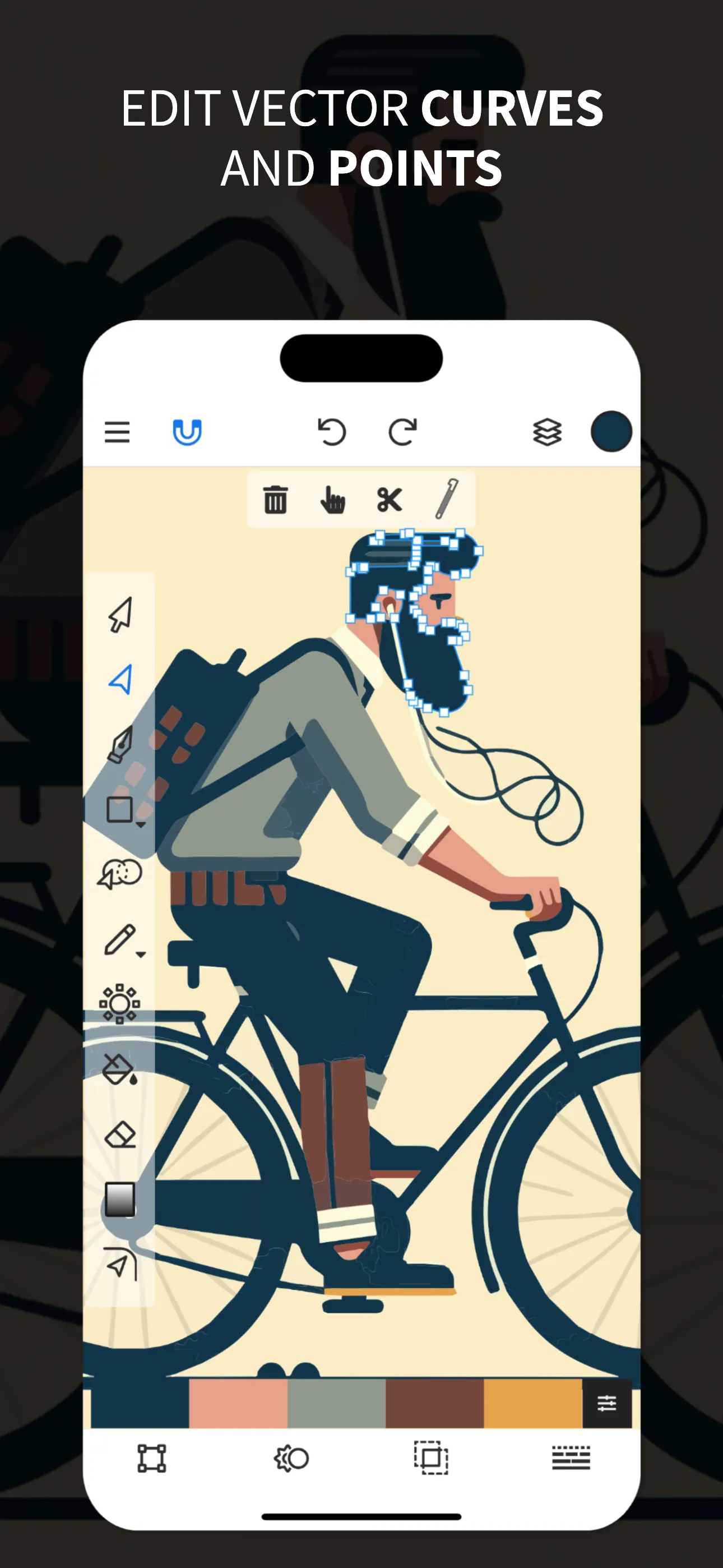Vector Drawing & Logo Design iphone screenshot 6