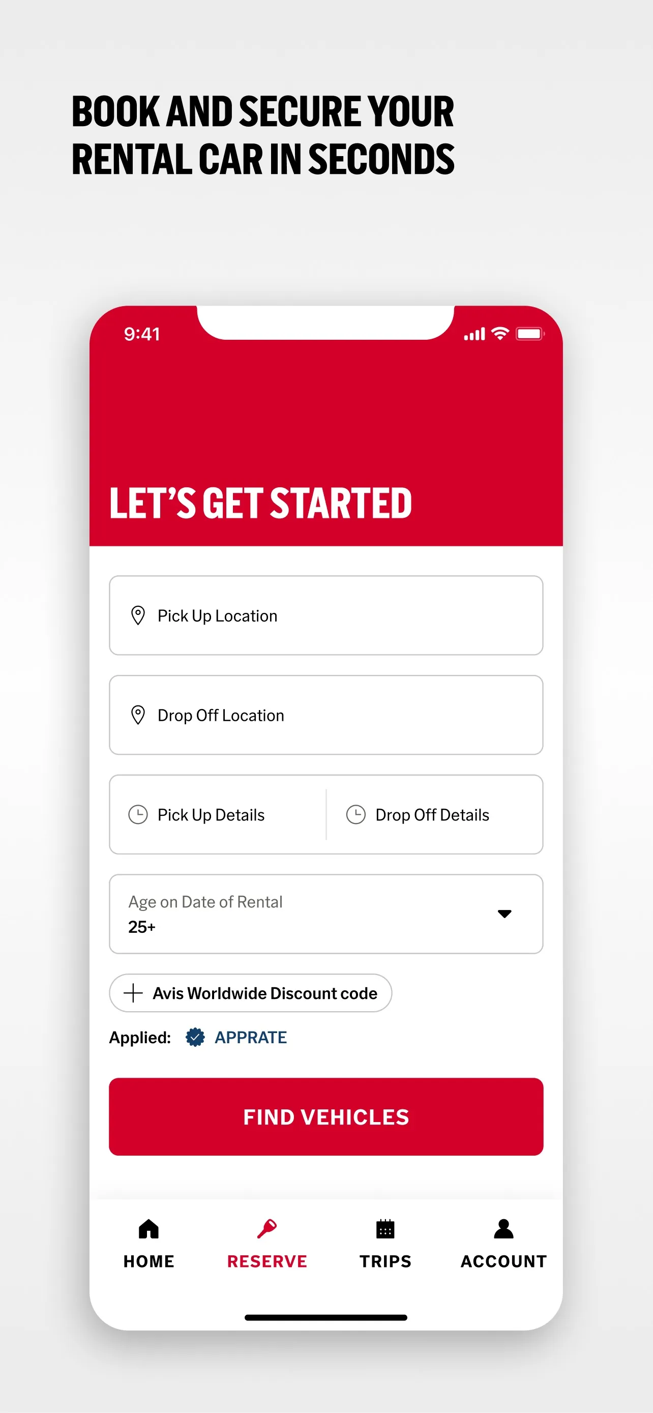 Avis - Car Rental iphone screenshot 8