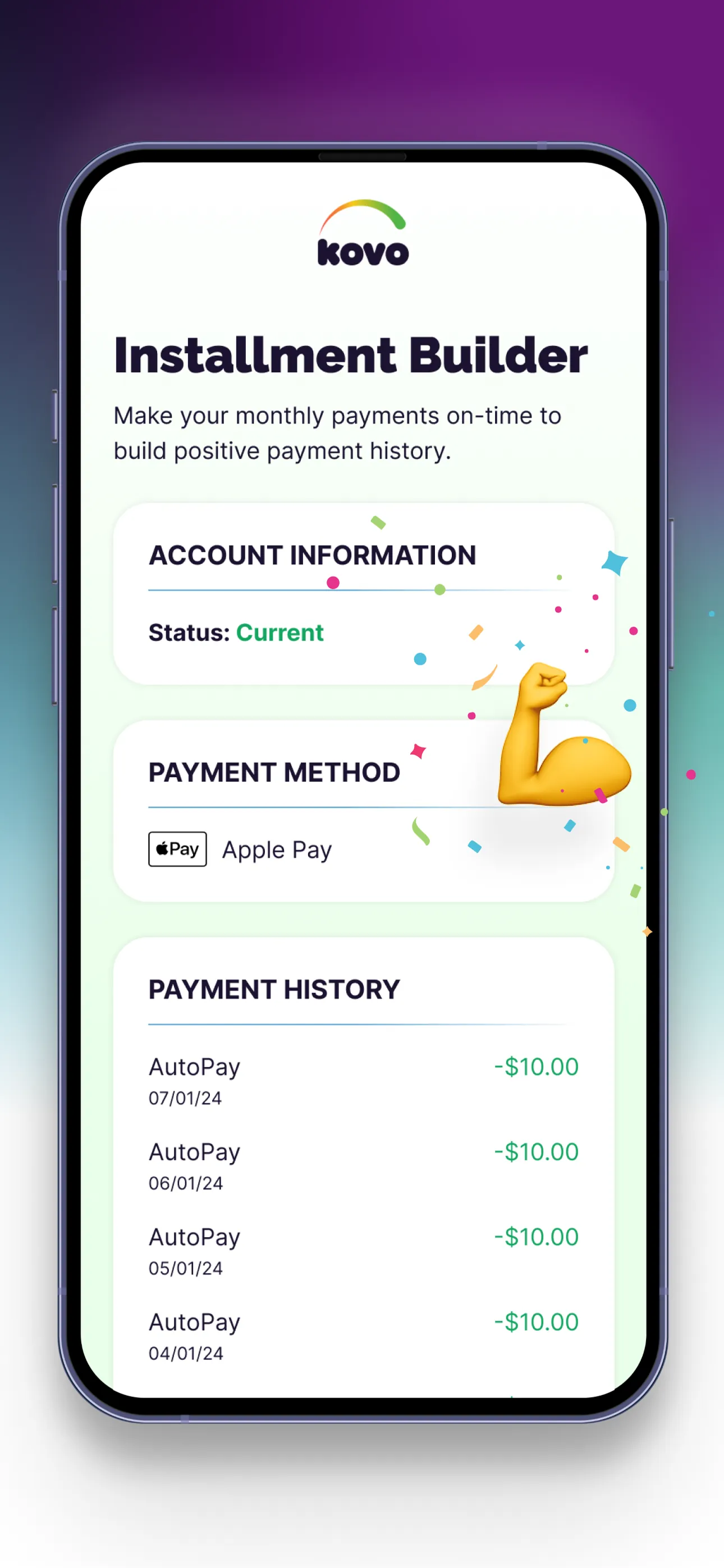 Kovo Credit Builder + Rewards iphone screenshot 6