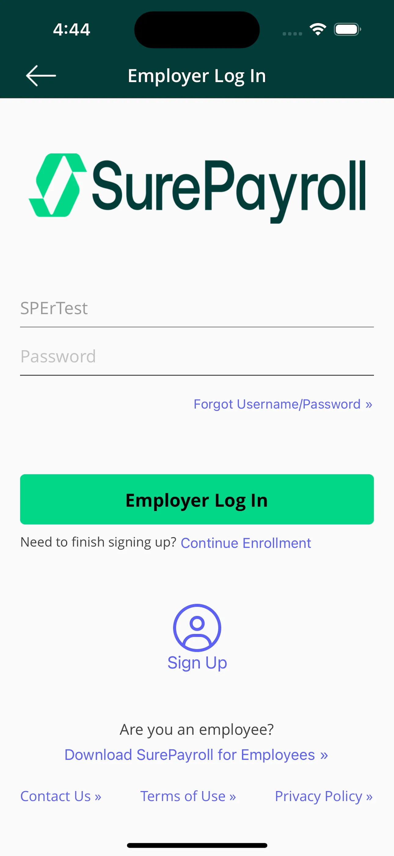 SurePayroll for Employers iphone screenshot 2