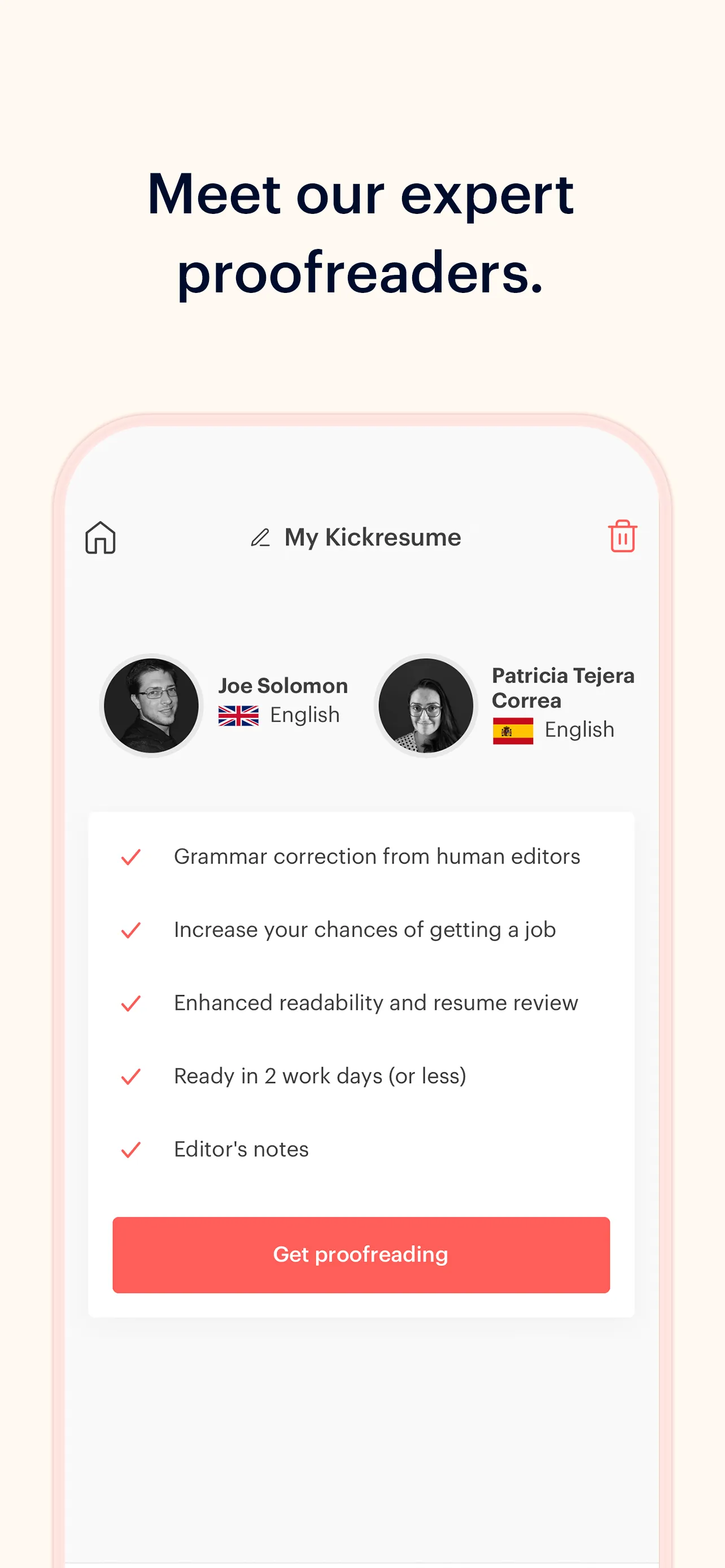 Kickresume: AI Resume Builder iphone screenshot 8