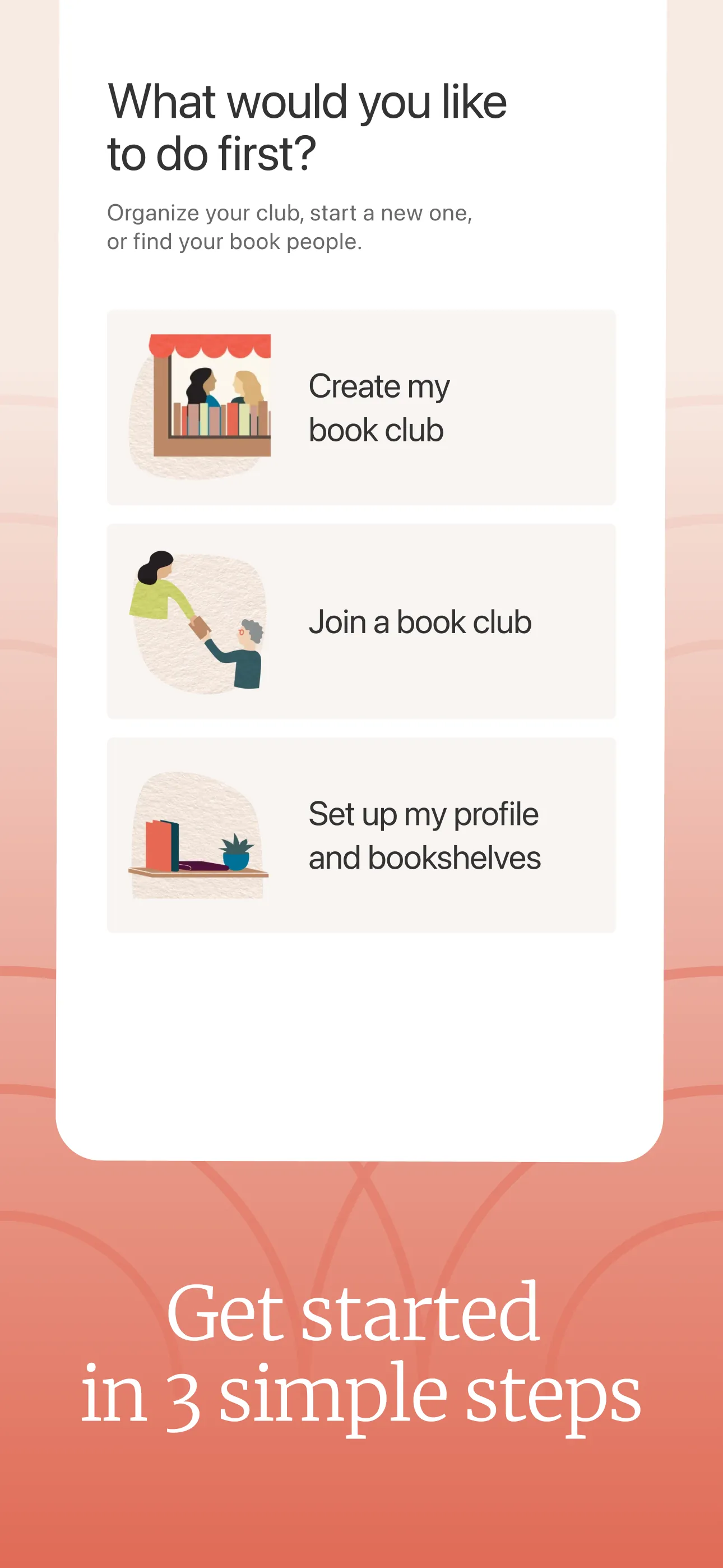 Bookclubs: Book Club Organizer iphone screenshot 9
