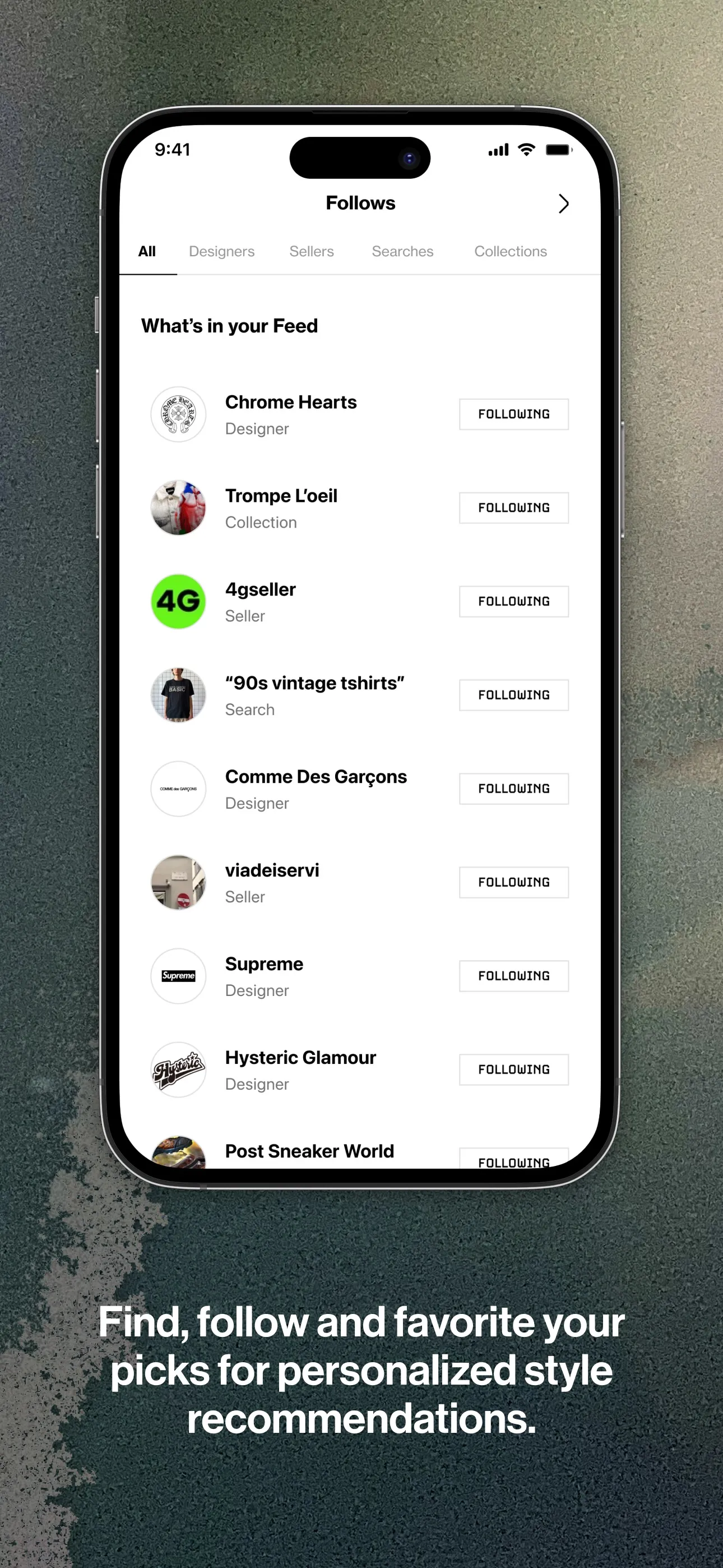 Grailed – Buy & Sell Fashion iphone screenshot 3