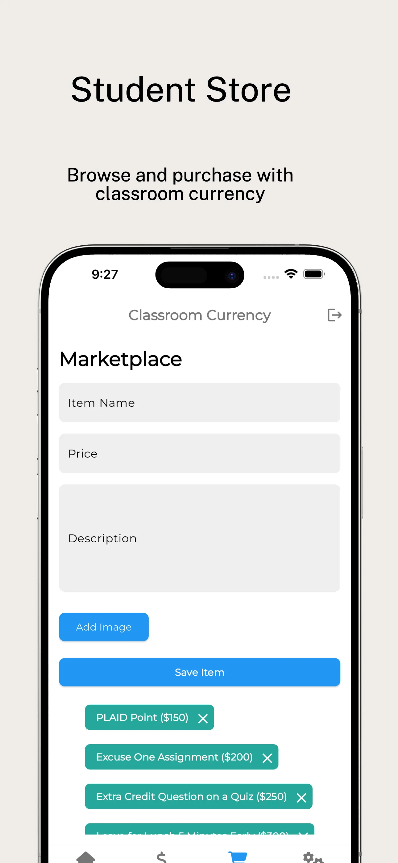 Classroom Currency iphone screenshot 7