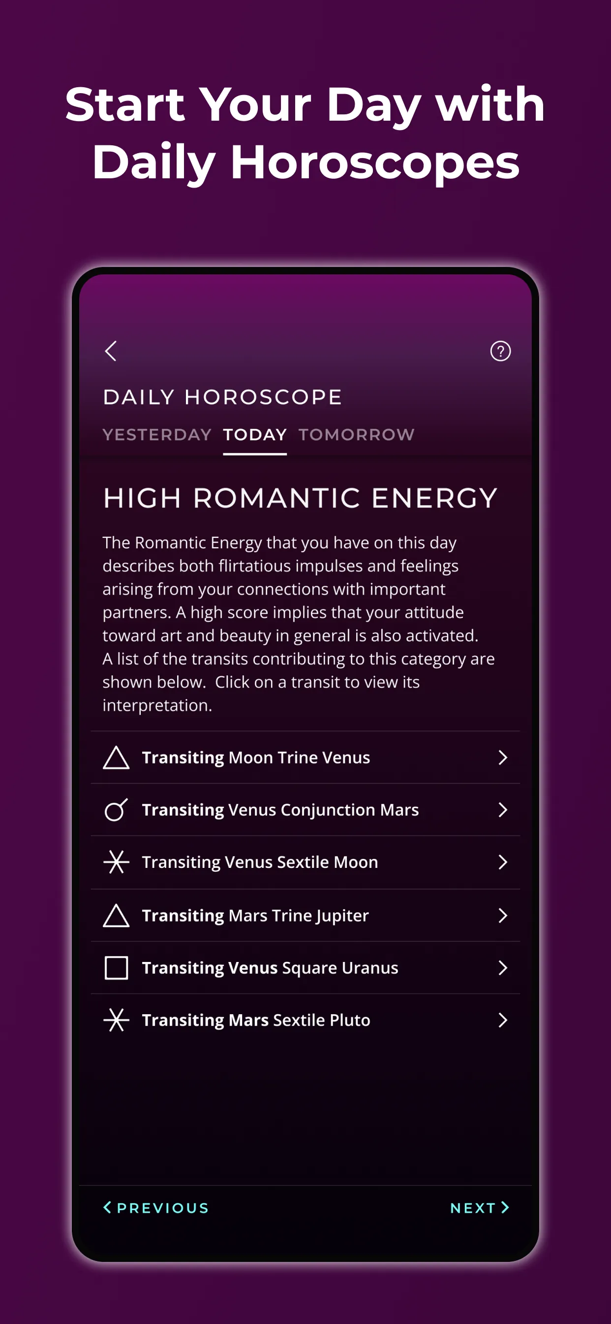 TimePassages Astrology iphone screenshot 5
