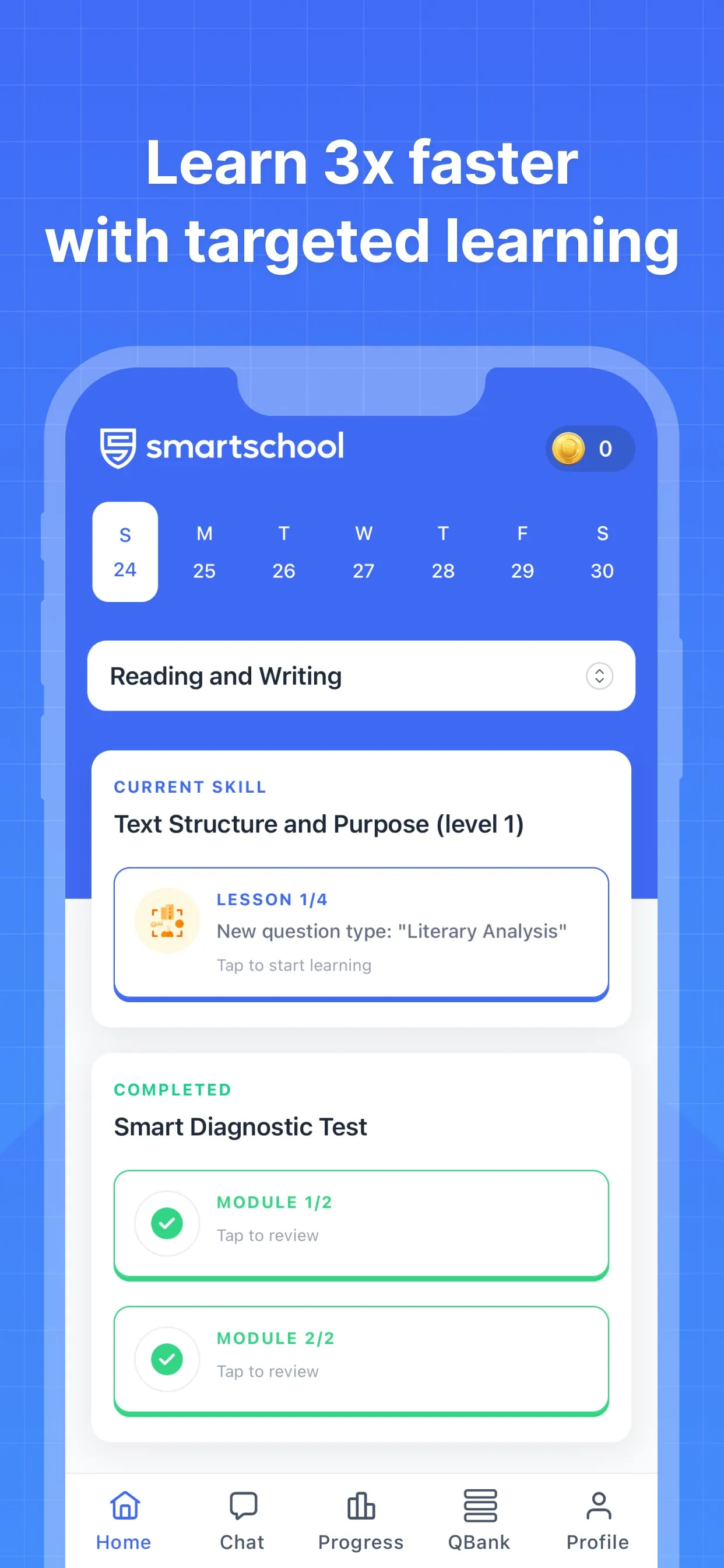 SAT® Test Prep 2025 iphone screenshot 2
