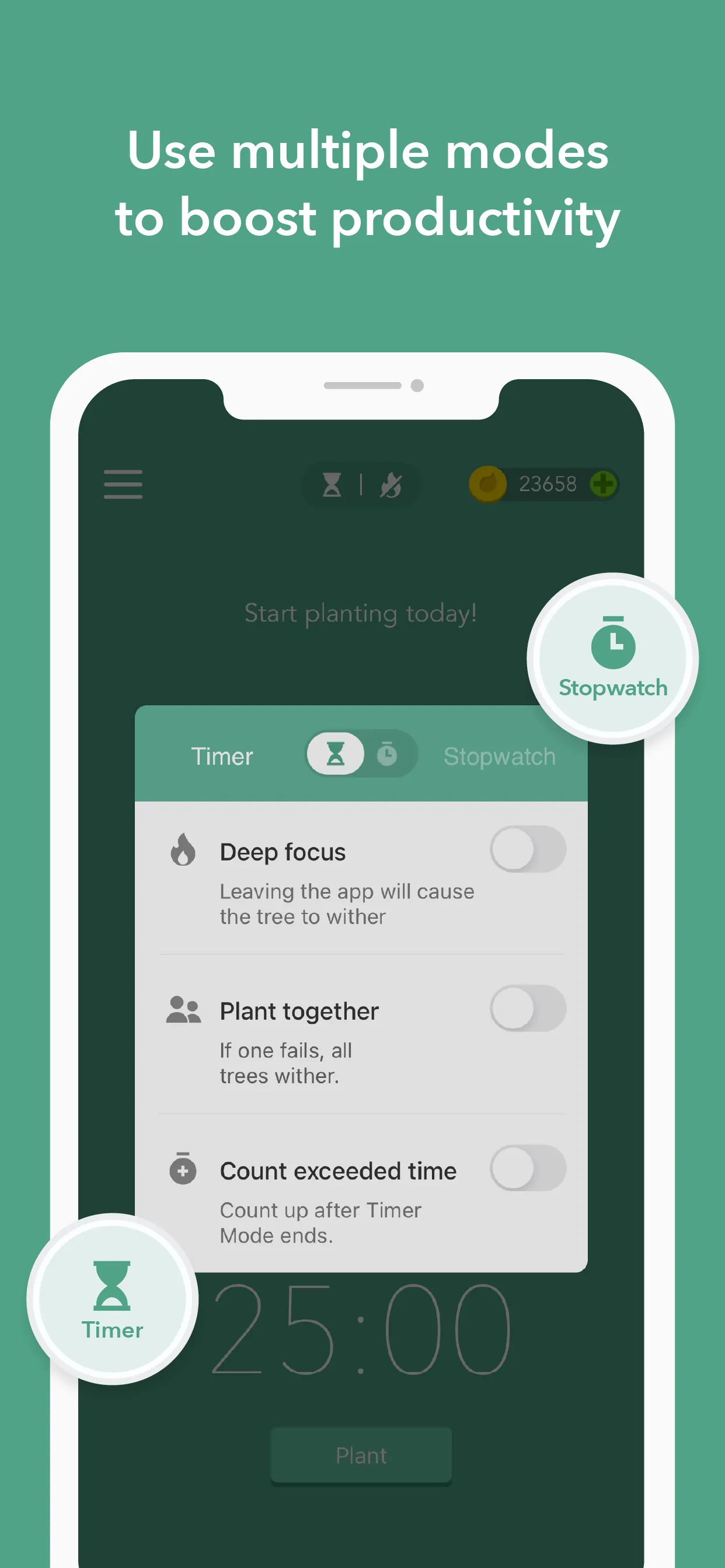 Forest: Focus for Productivity iphone screenshot 5