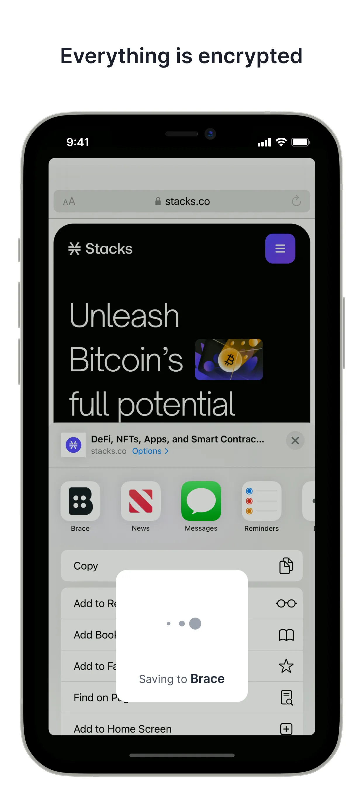 Brace.to - Bookmark Manager iphone screenshot 4