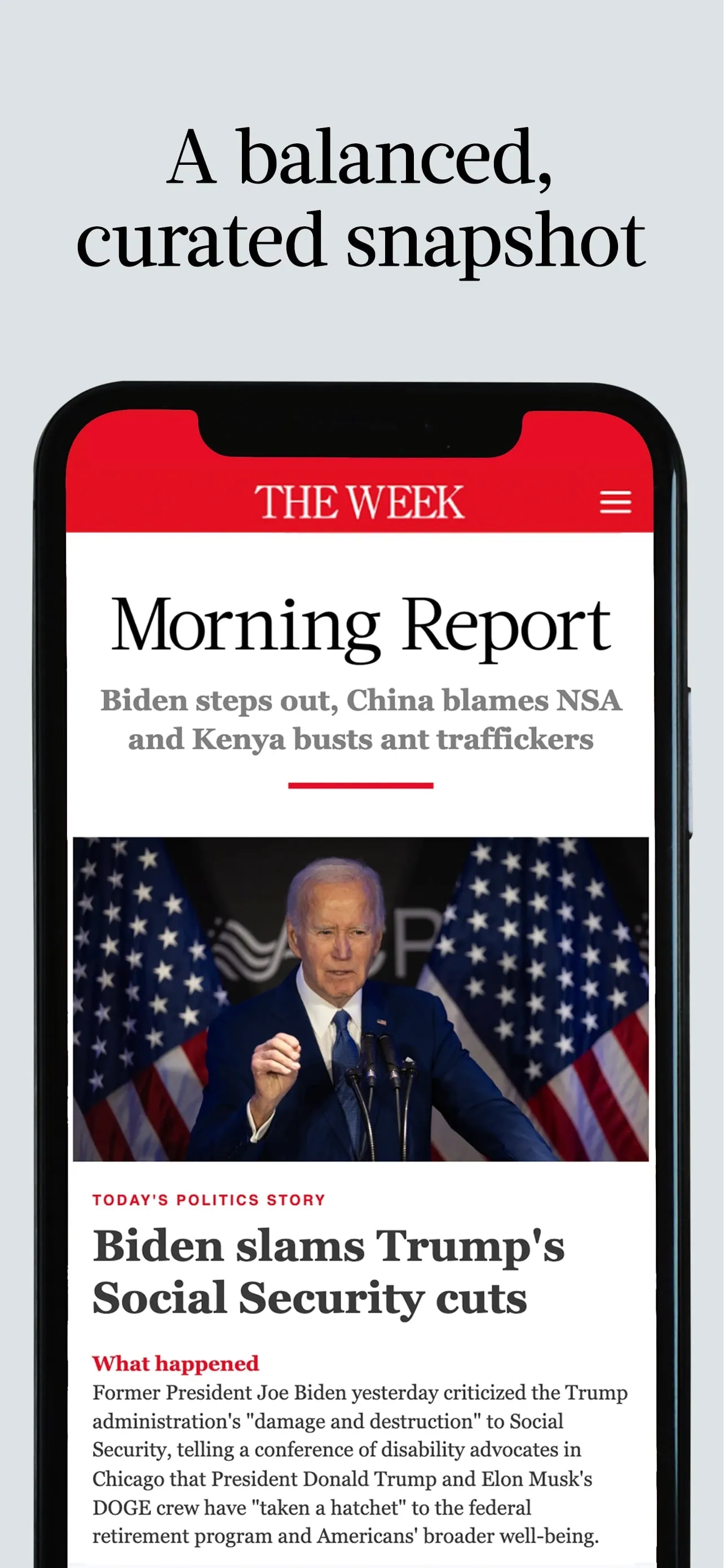The Week - US Edition iphone screenshot 3