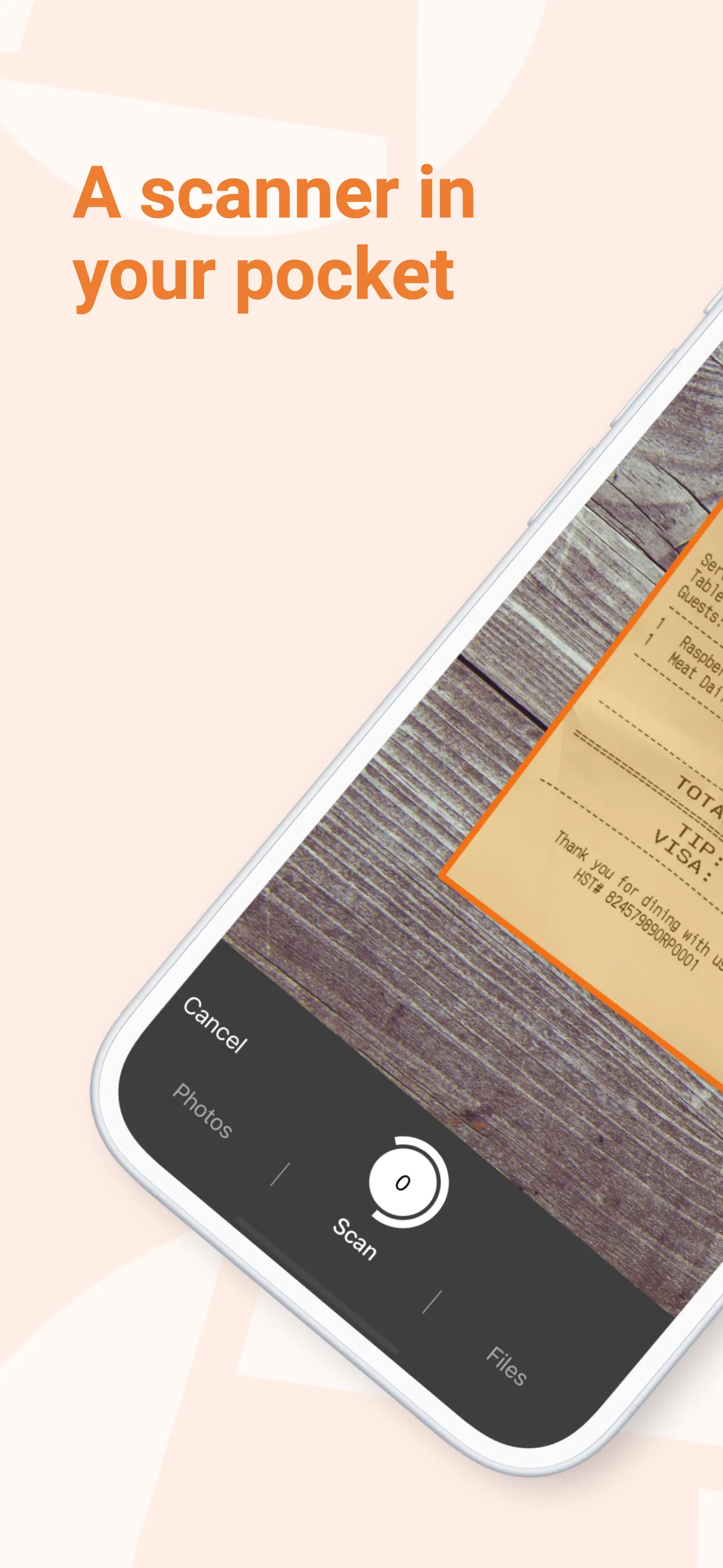Scanner App: Genius Scan iphone screenshot 1