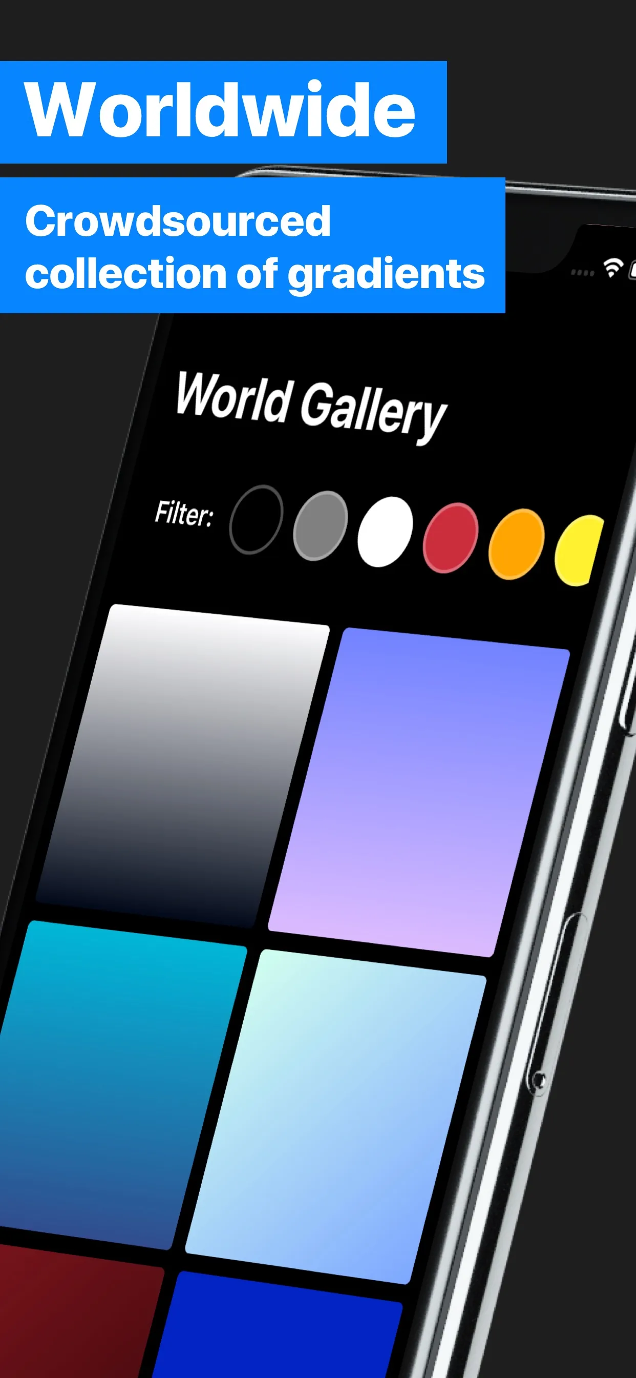 Gradients Maker Design Tool HD iphone screenshot 4