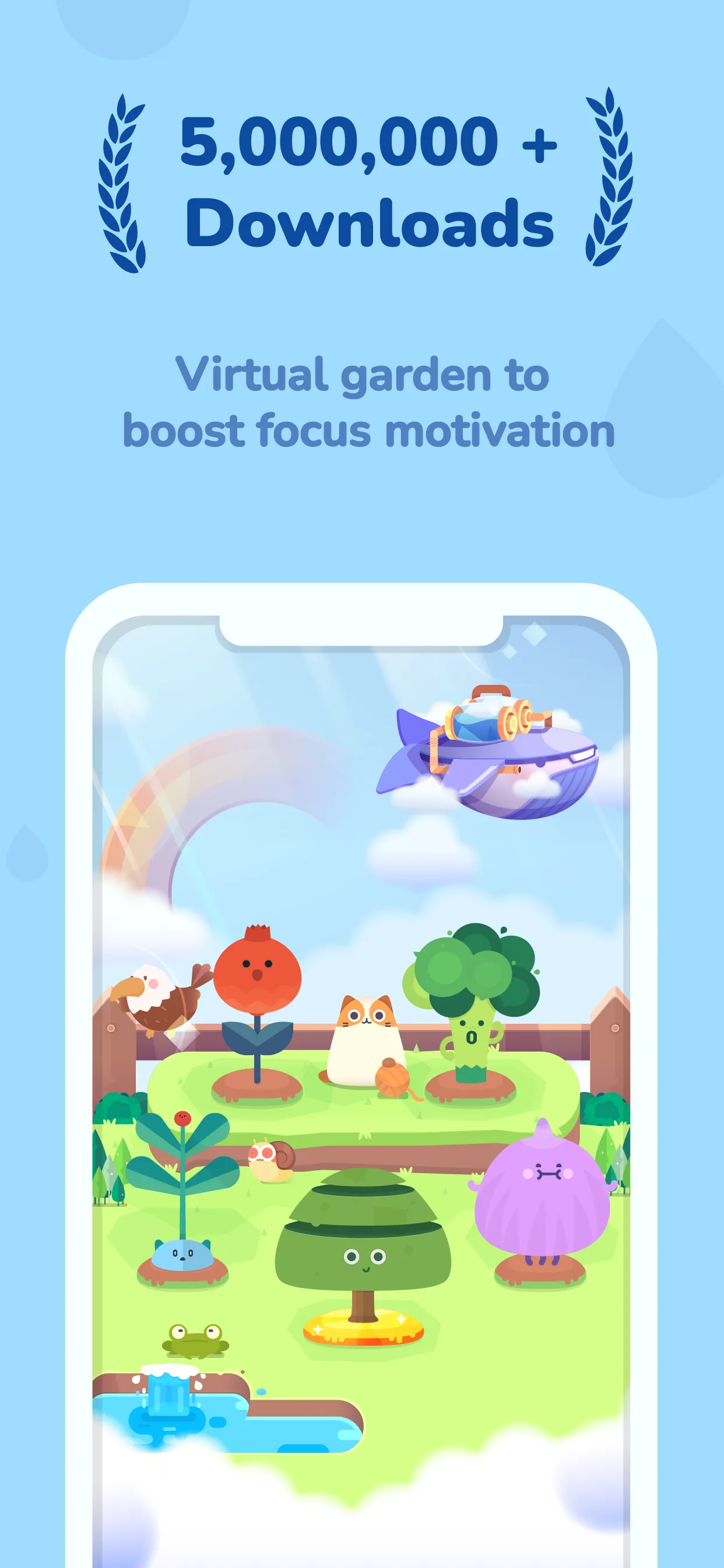 Focus Plant: Forest phone lock iphone screenshot 3
