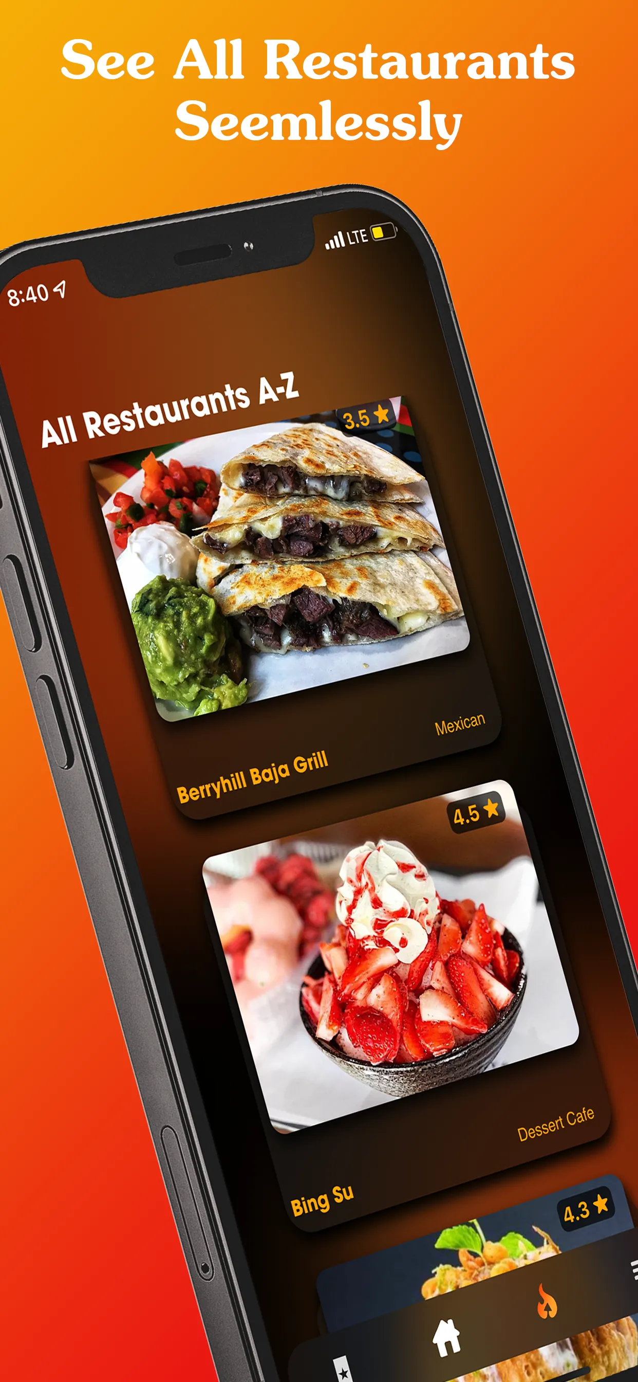 Bitescene: Restaurant Finder iphone screenshot 2