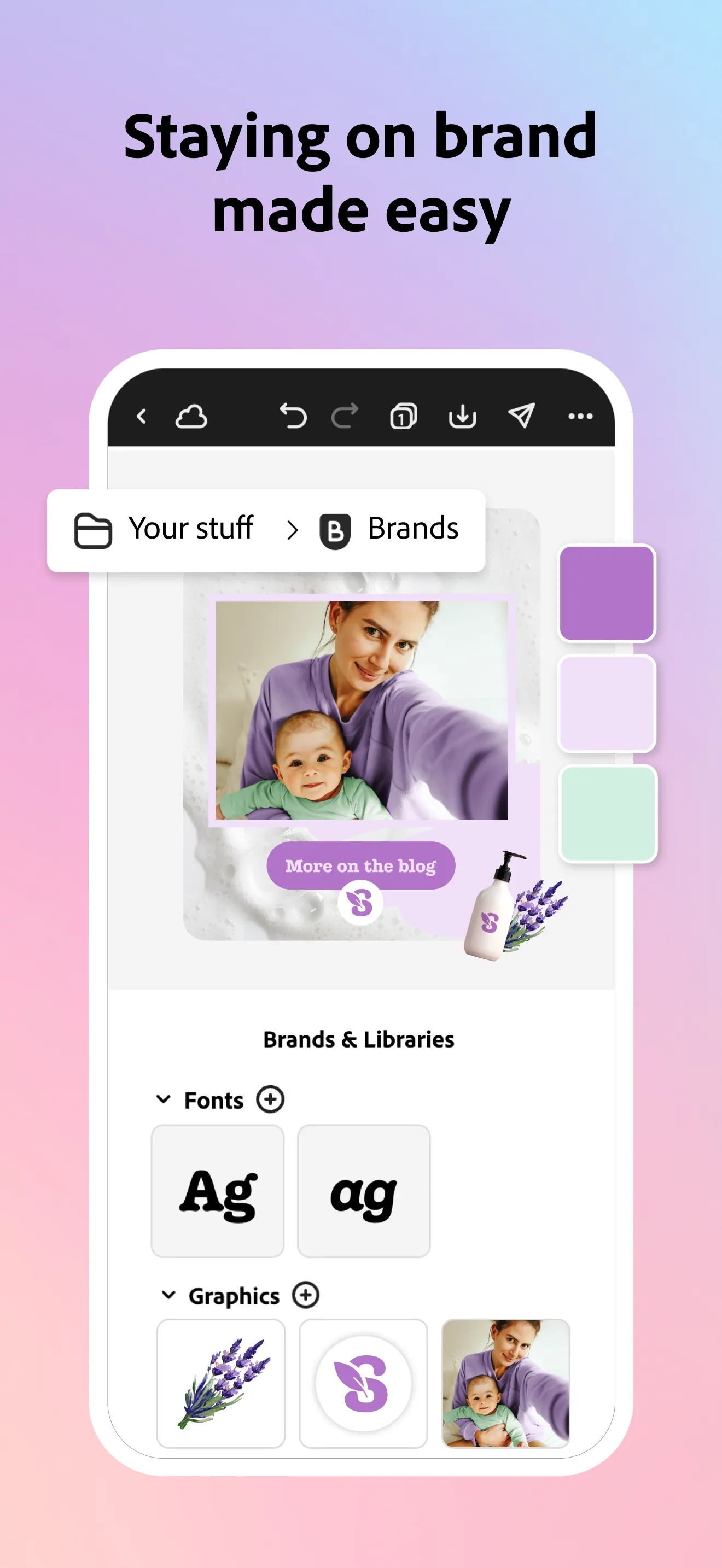 Adobe Express: AI Photo, Video iphone screenshot 8