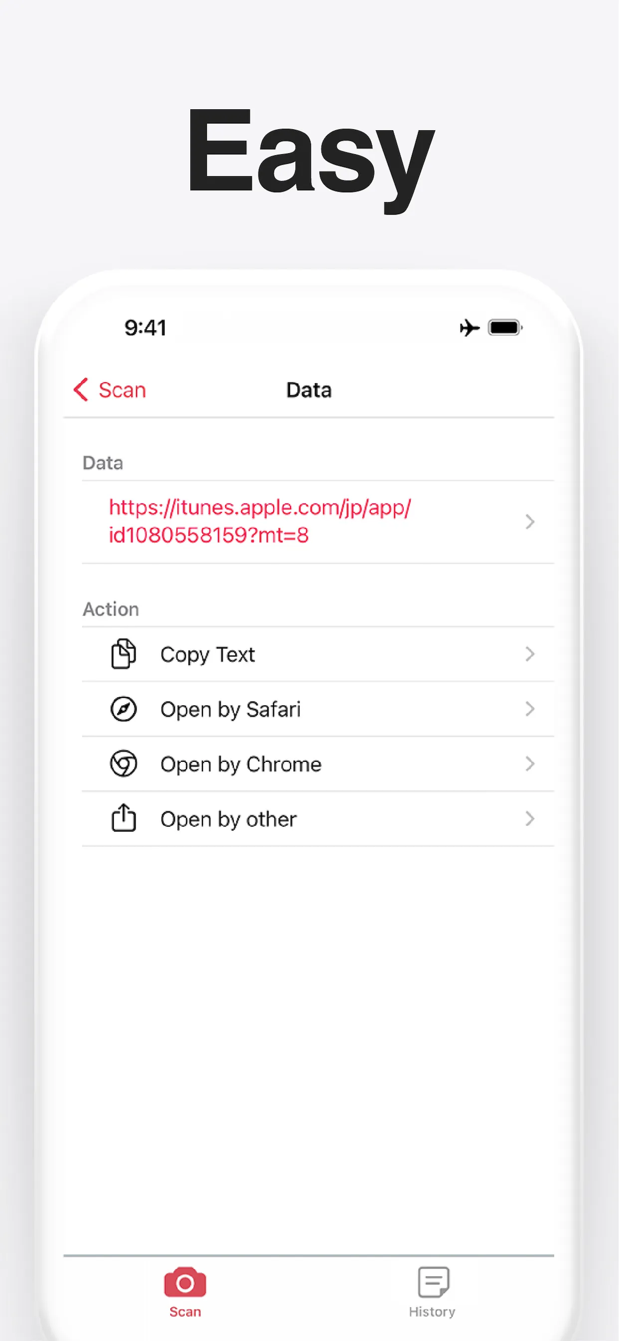 QR Code Reader: Quick Scan iphone screenshot 2