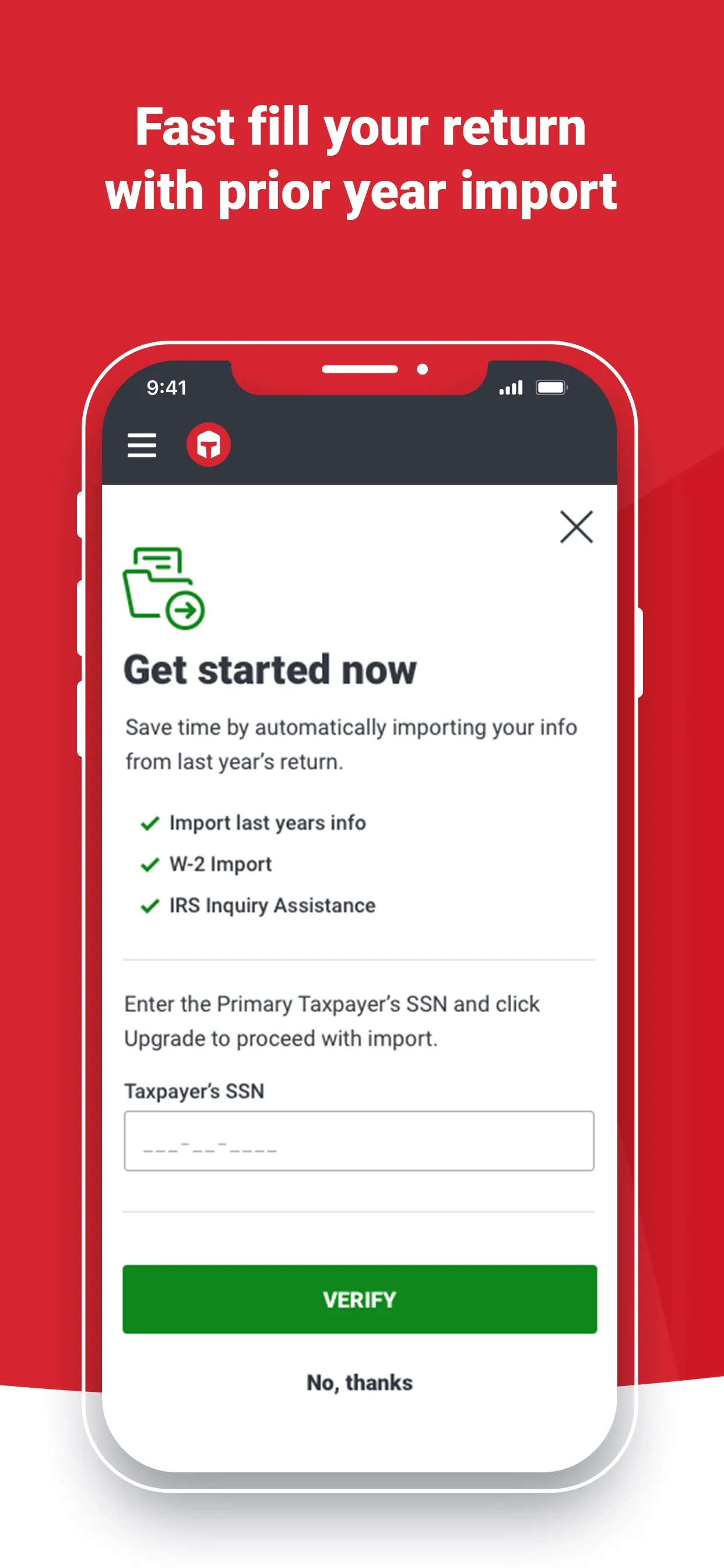 TaxSlayer: File your taxes iphone screenshot 5