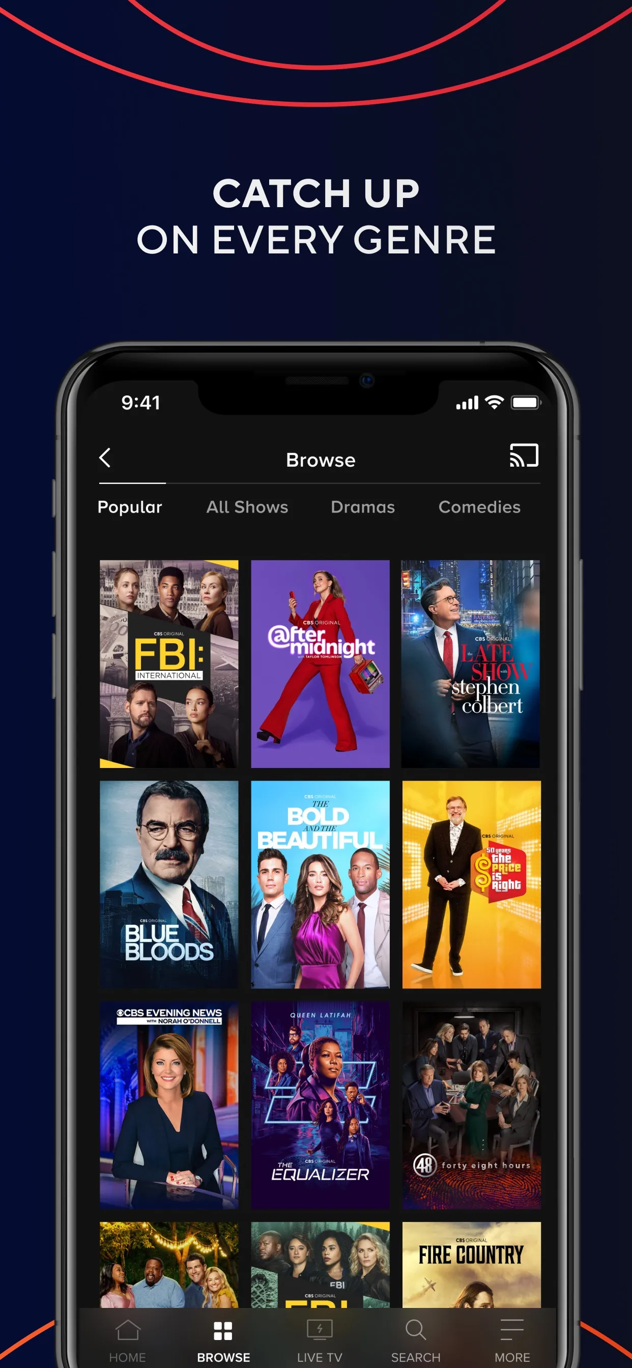CBS iphone screenshot 5