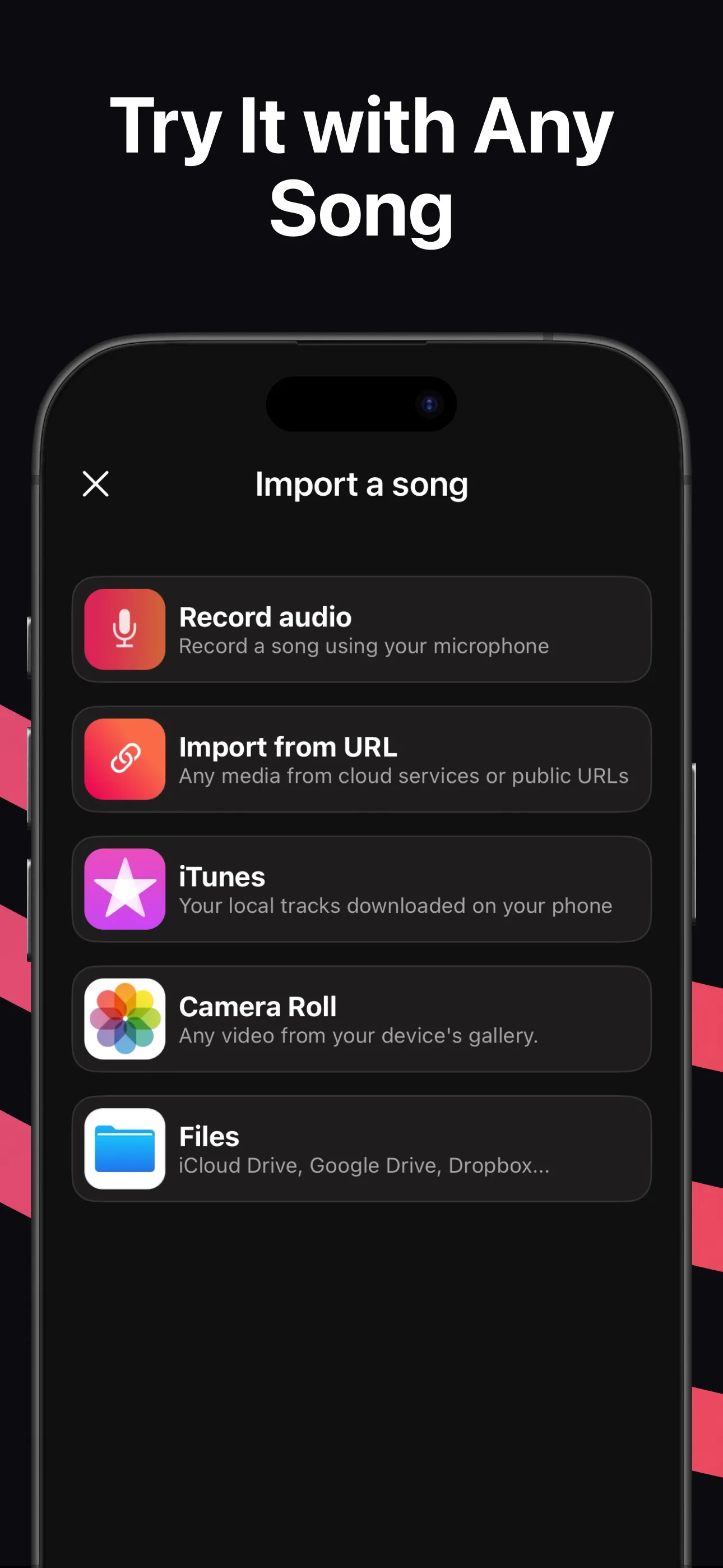 Stemz: remover vocal audio pro iphone screenshot 4