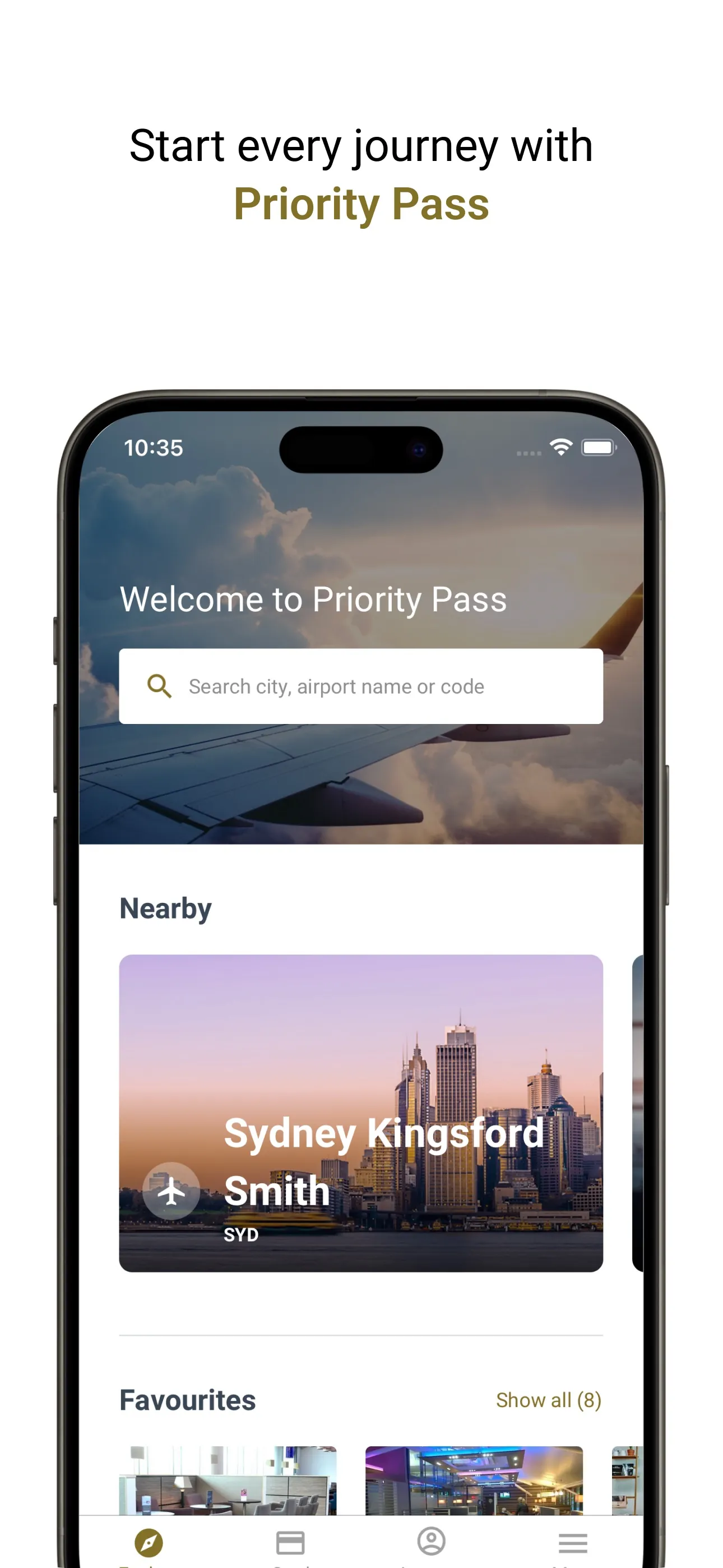 Priority Pass™ iphone screenshot 1