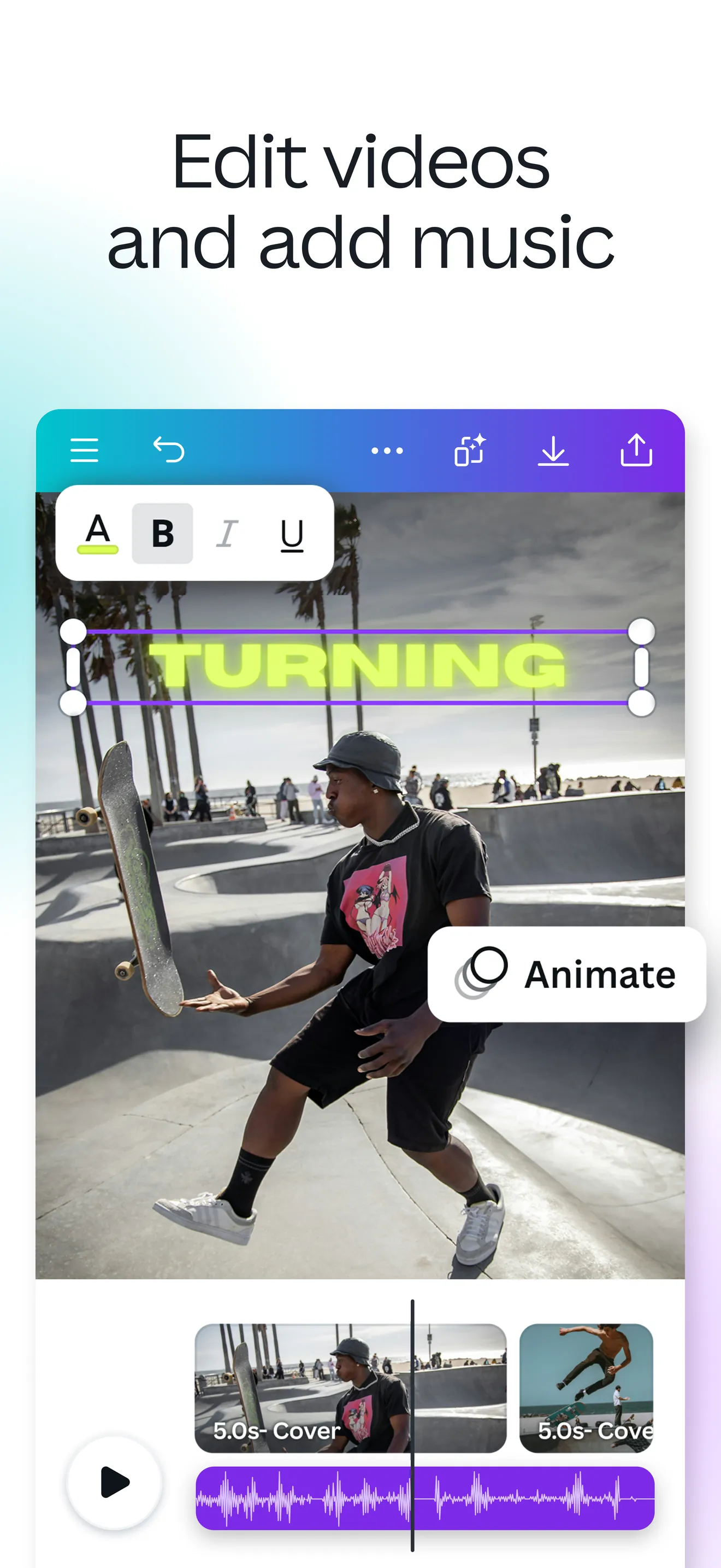 Canva: AI Photo & Video Editor iphone screenshot 4