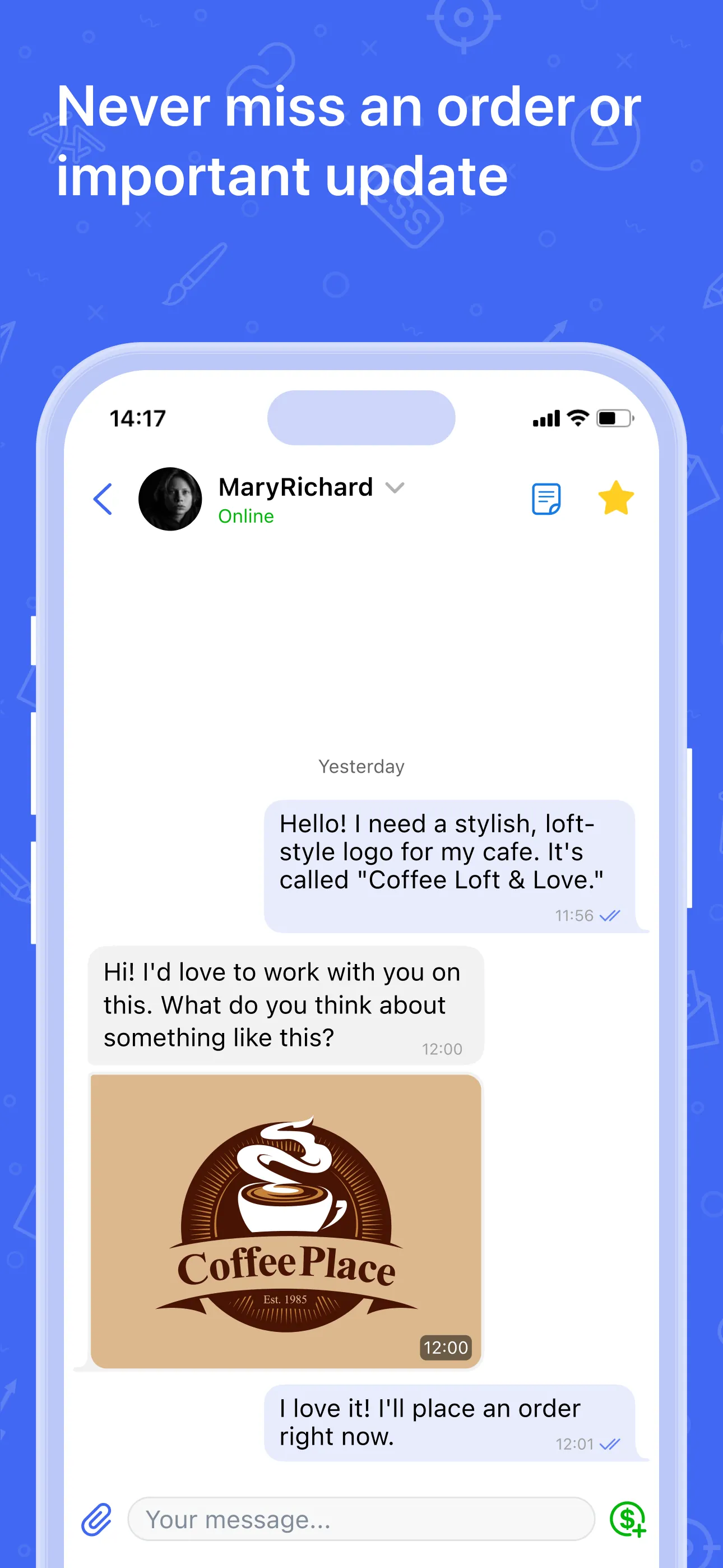 Kwork iphone screenshot 4