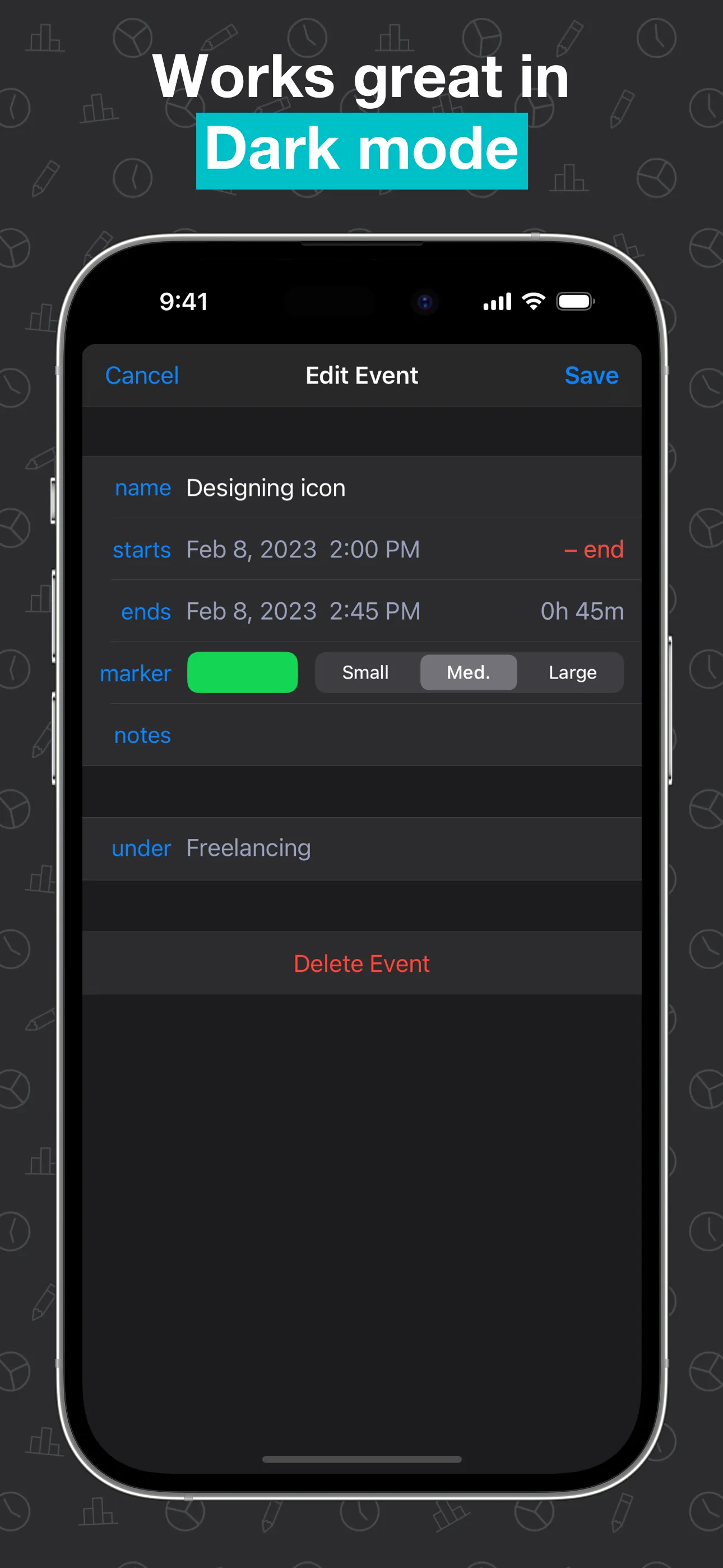 Timelines Time Tracking iphone screenshot 7