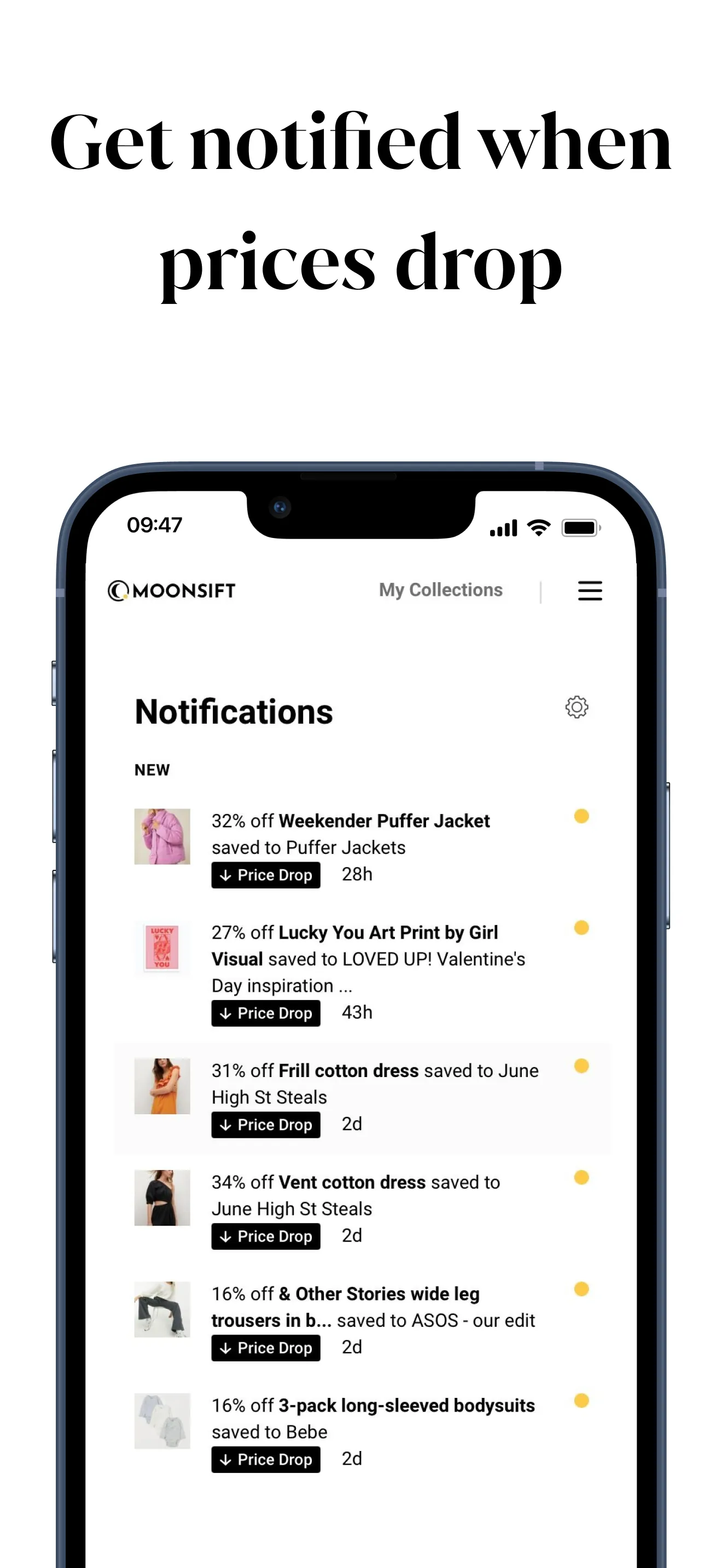Wishlist Maker App - Moonsift iphone screenshot 6