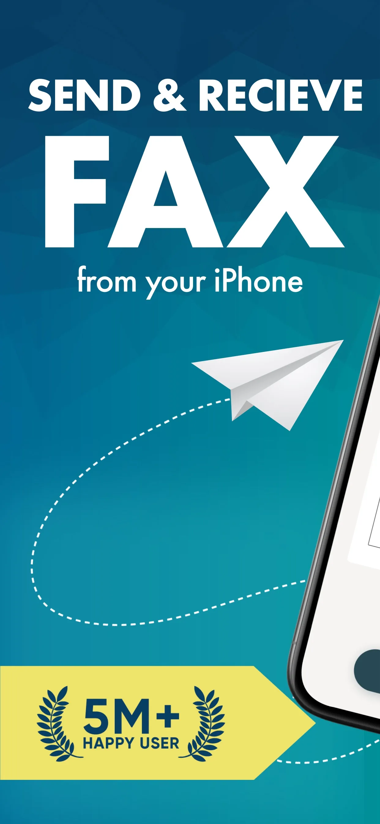 Fax from iPhone: Free of ad iphone screenshot 1