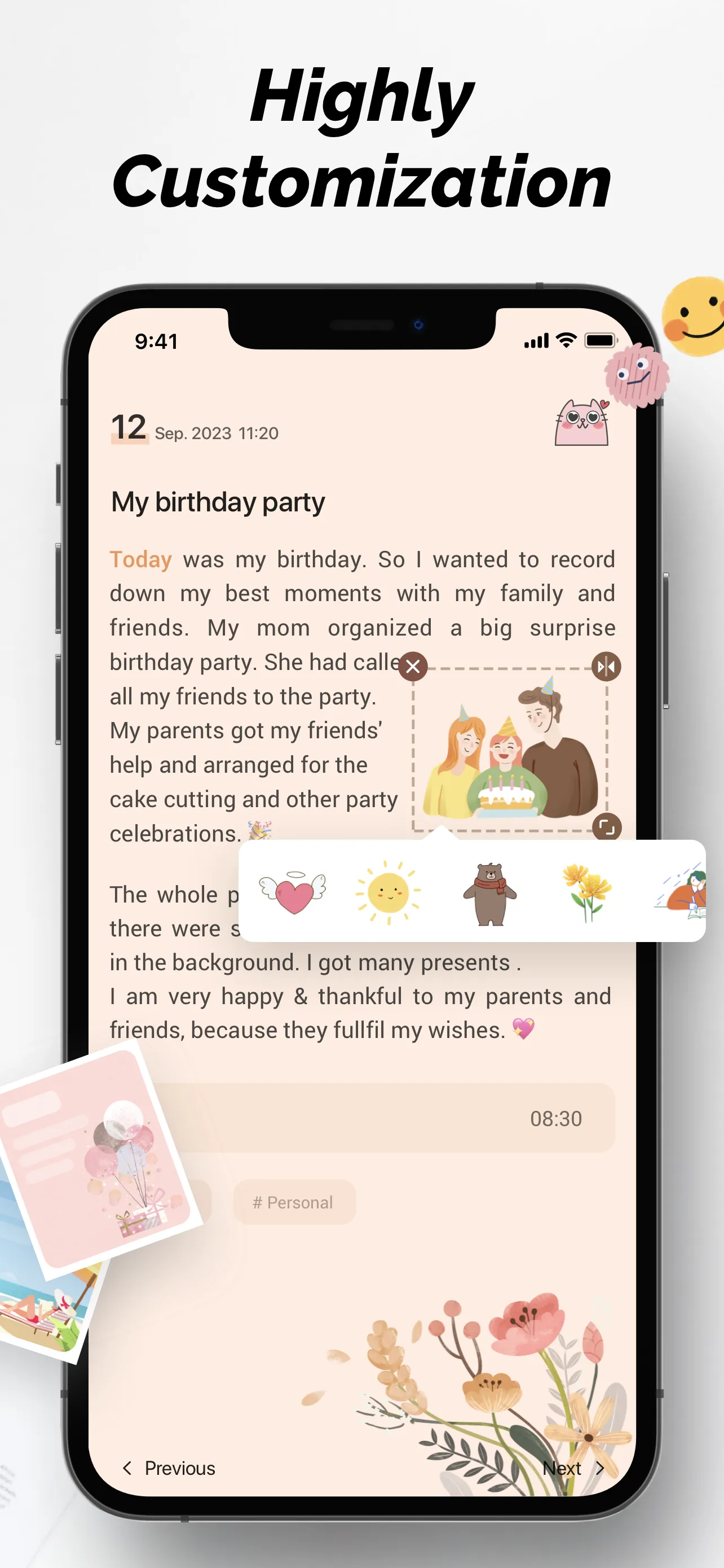 My Diary - Journal with Lock iphone screenshot 2