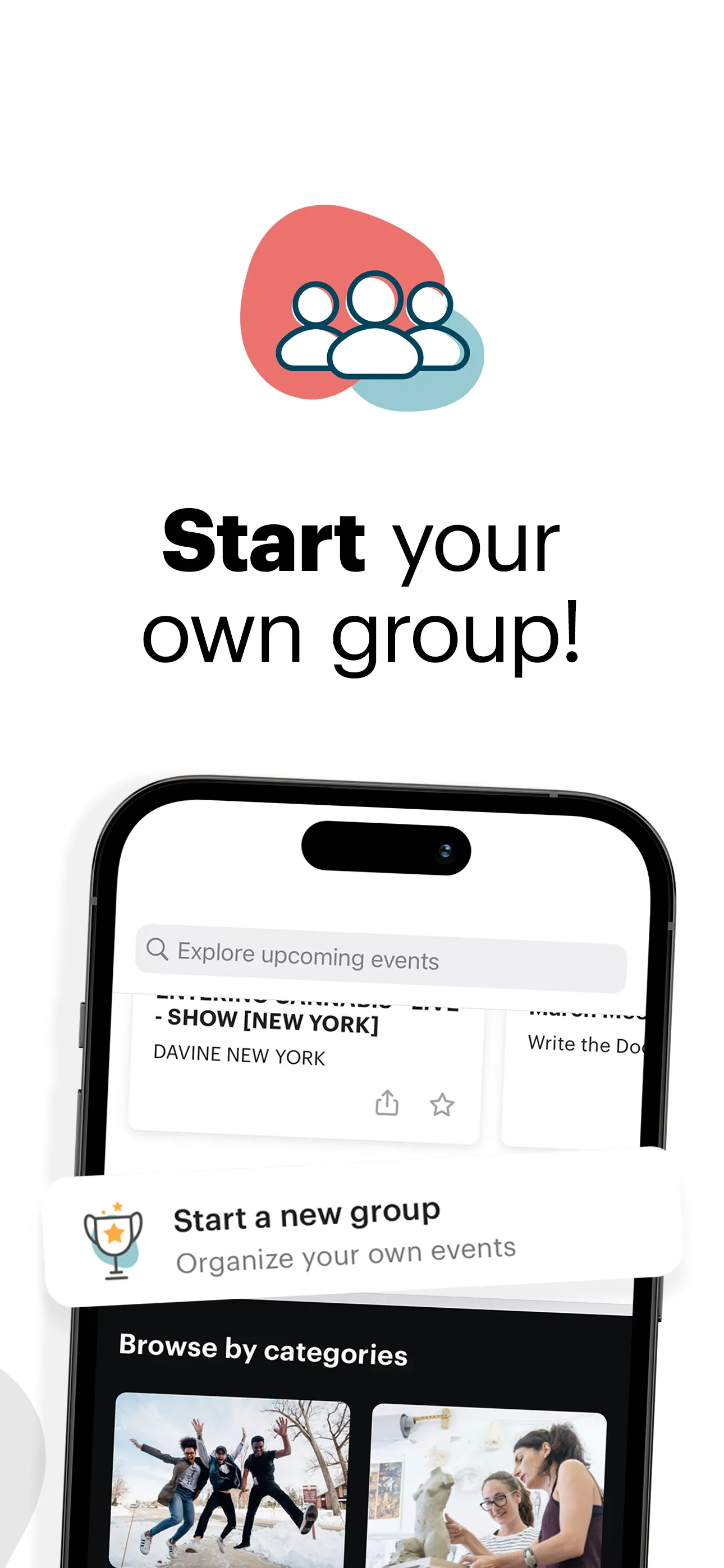 Meetup: Social Events & Groups iphone screenshot 6