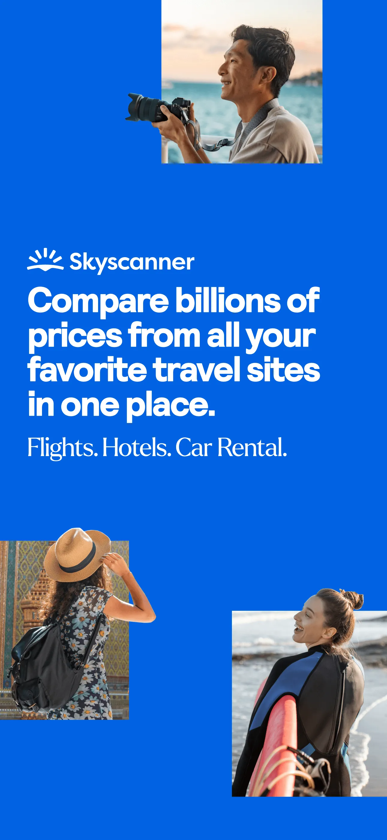 Skyscanner Flights Hotels Cars iphone screenshot 1