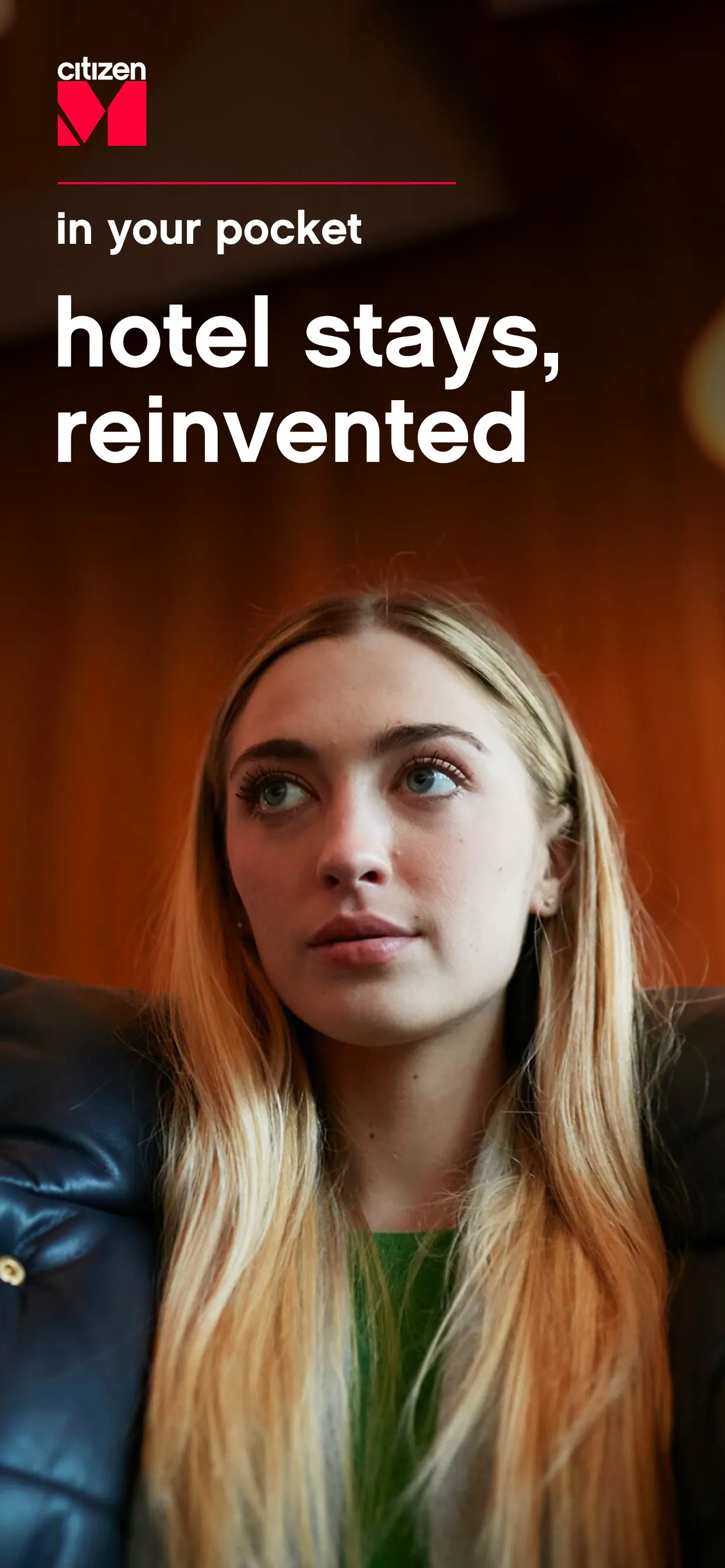 citizenM | Booking Hotel Rooms iphone screenshot 1