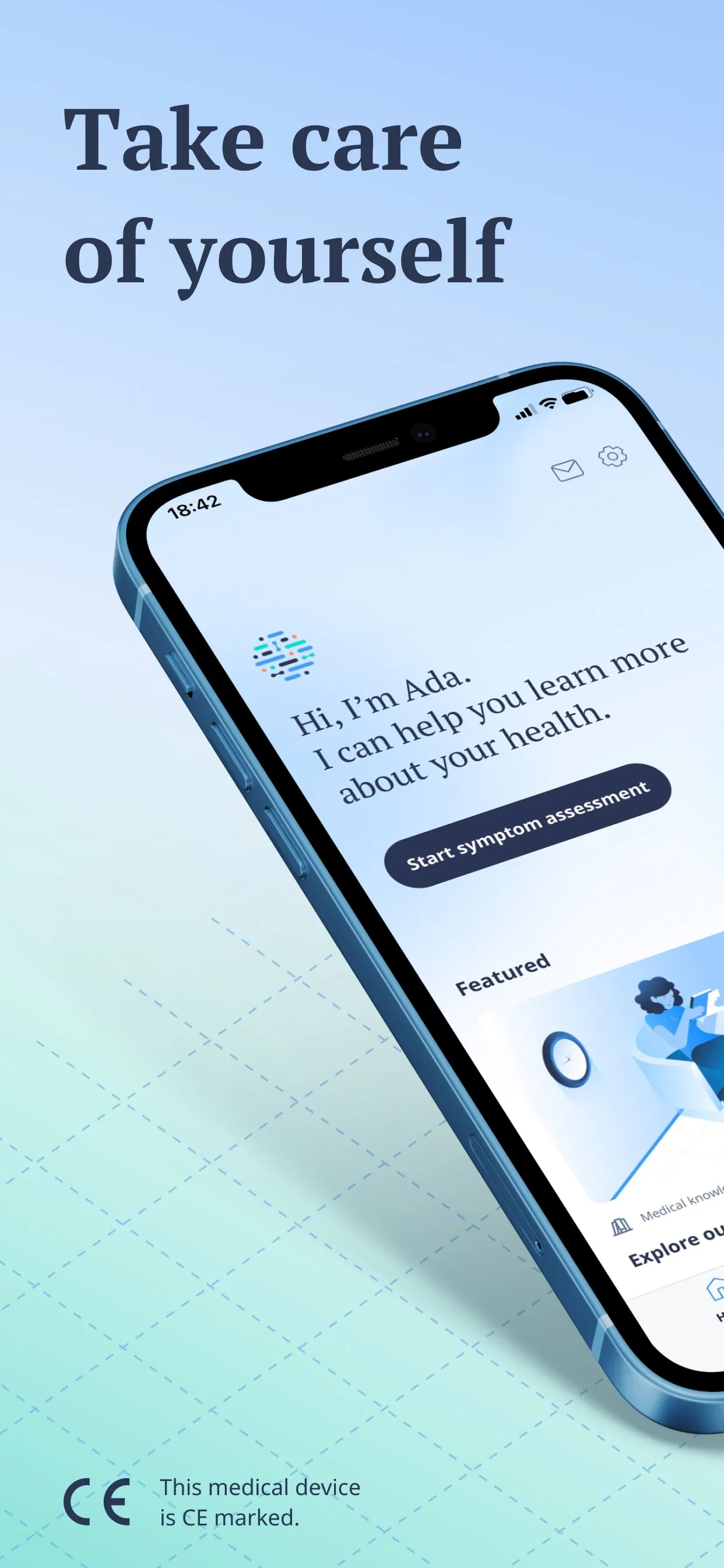 Ada – check your health iphone screenshot 1