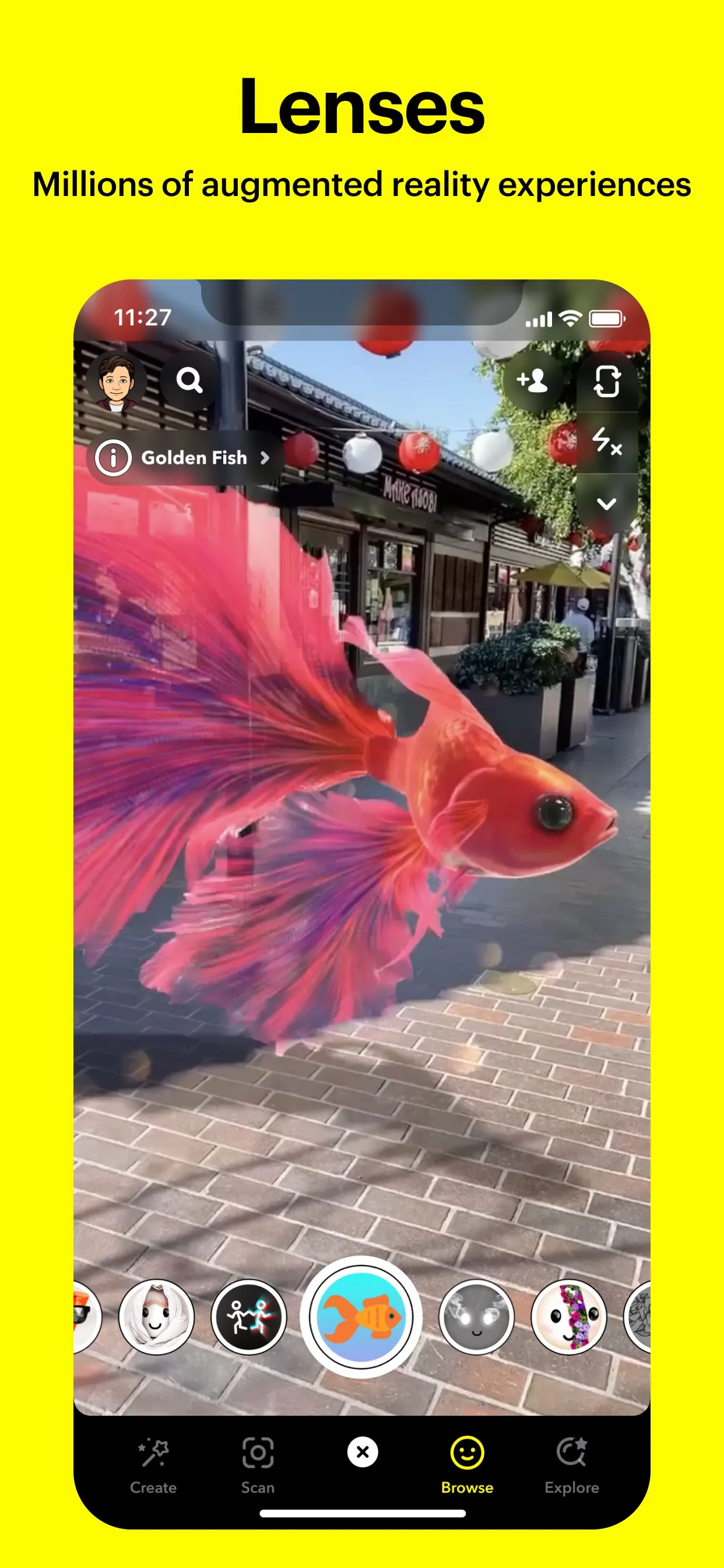 Snapchat iphone screenshot 3