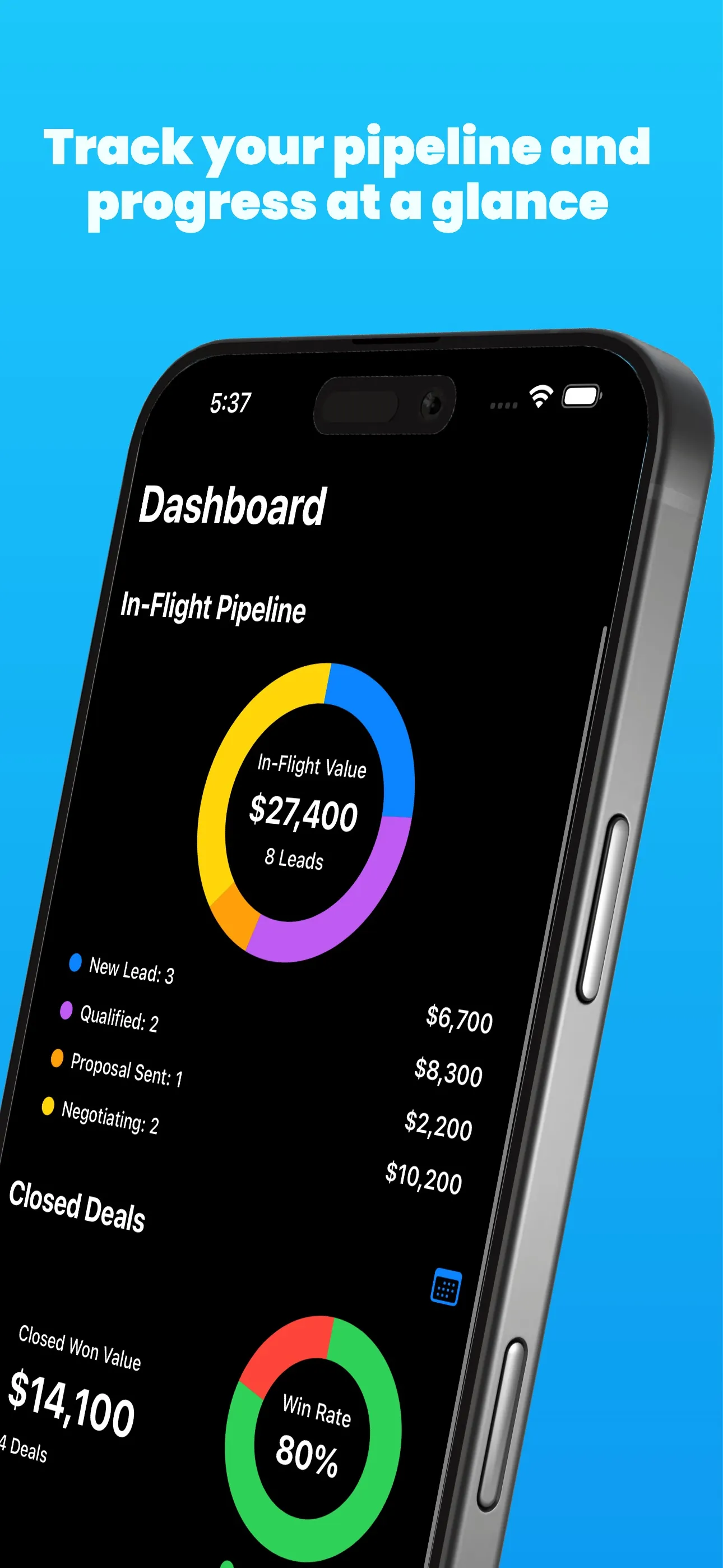 Spring: Simple CRM iphone screenshot 6
