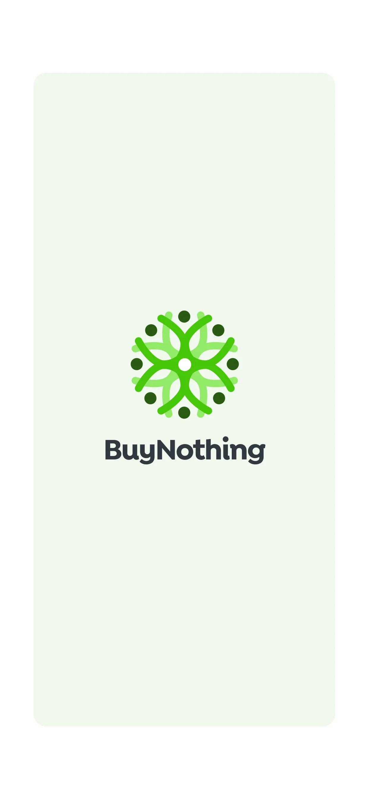 BuyNothing iphone screenshot 1