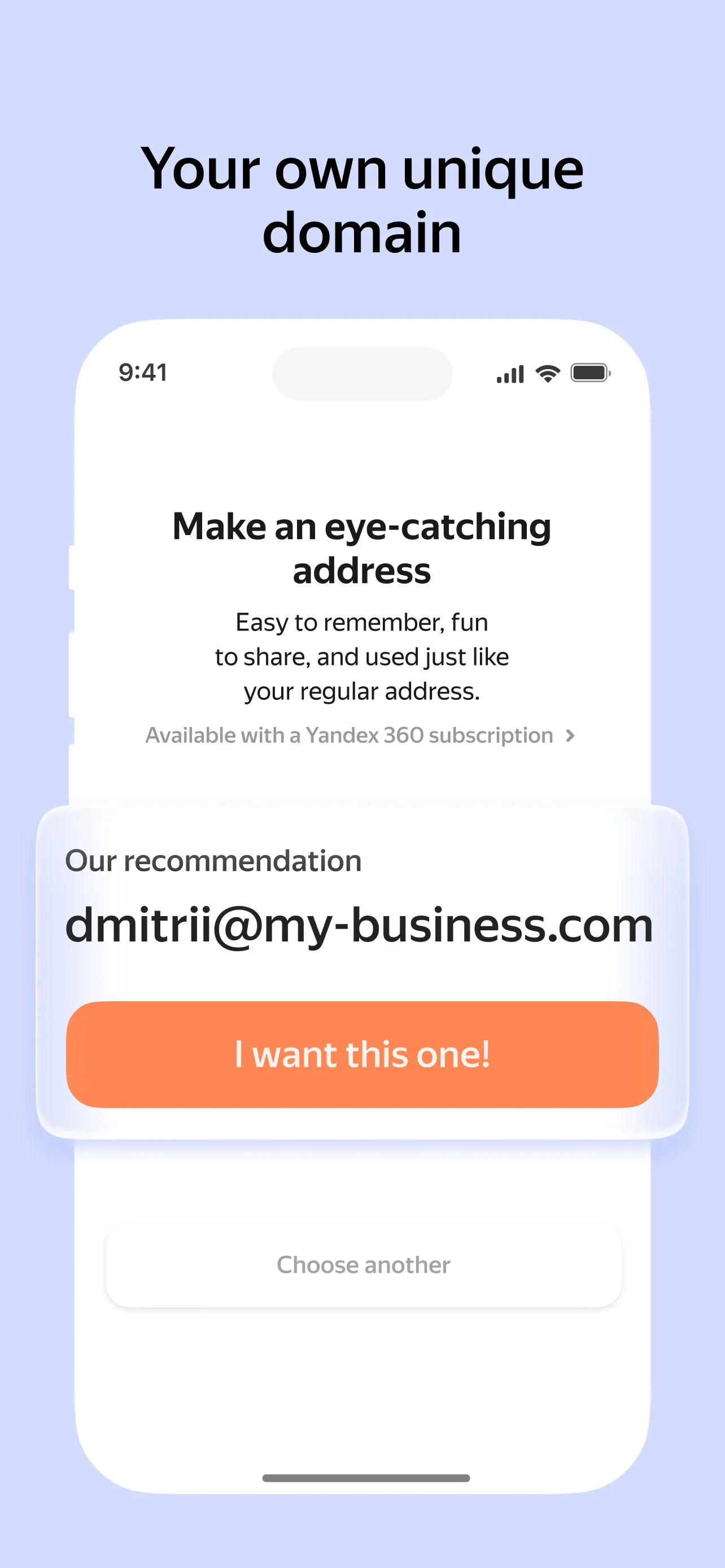Yandex Mail: Email & Cloud iphone screenshot 4