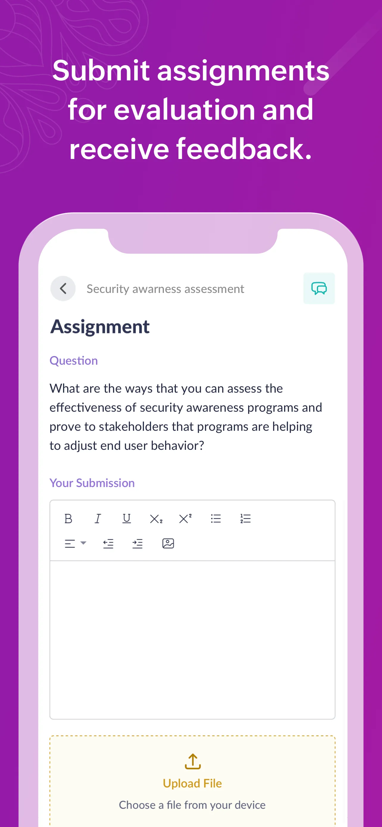 Zoho Learn iphone screenshot 8