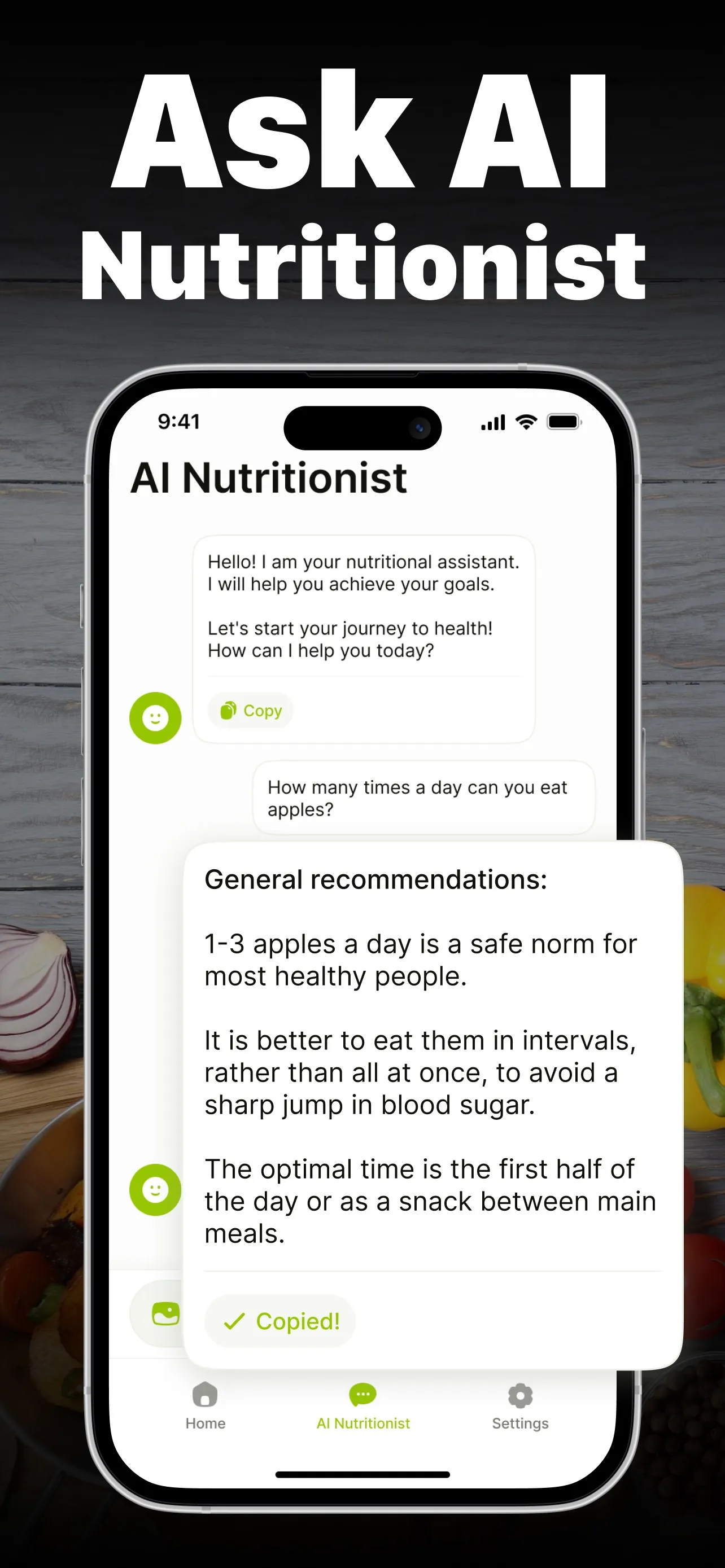 Food Scanner: AI Meal Tracker iphone screenshot 4