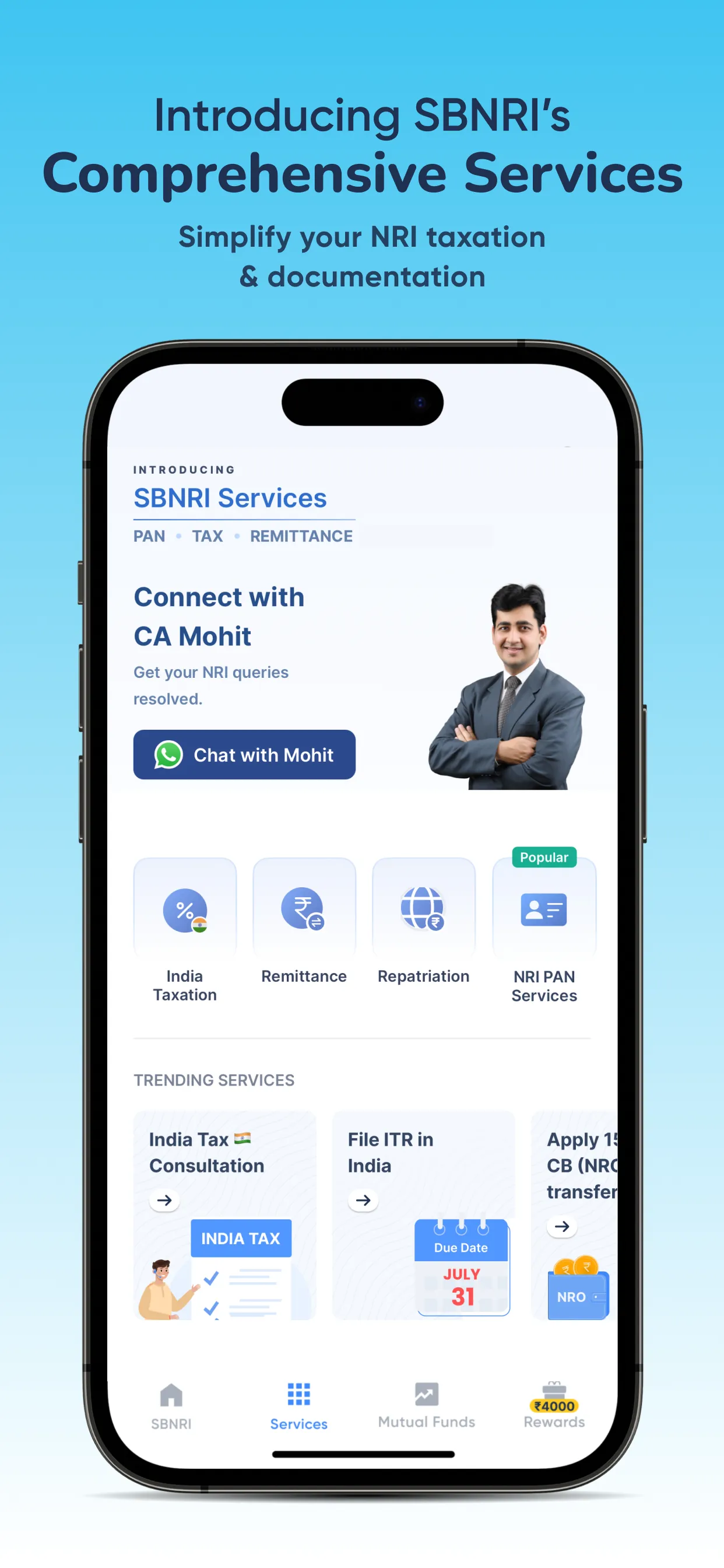 SBNRI: NRI Mutual Fund & SIPs iphone screenshot 5